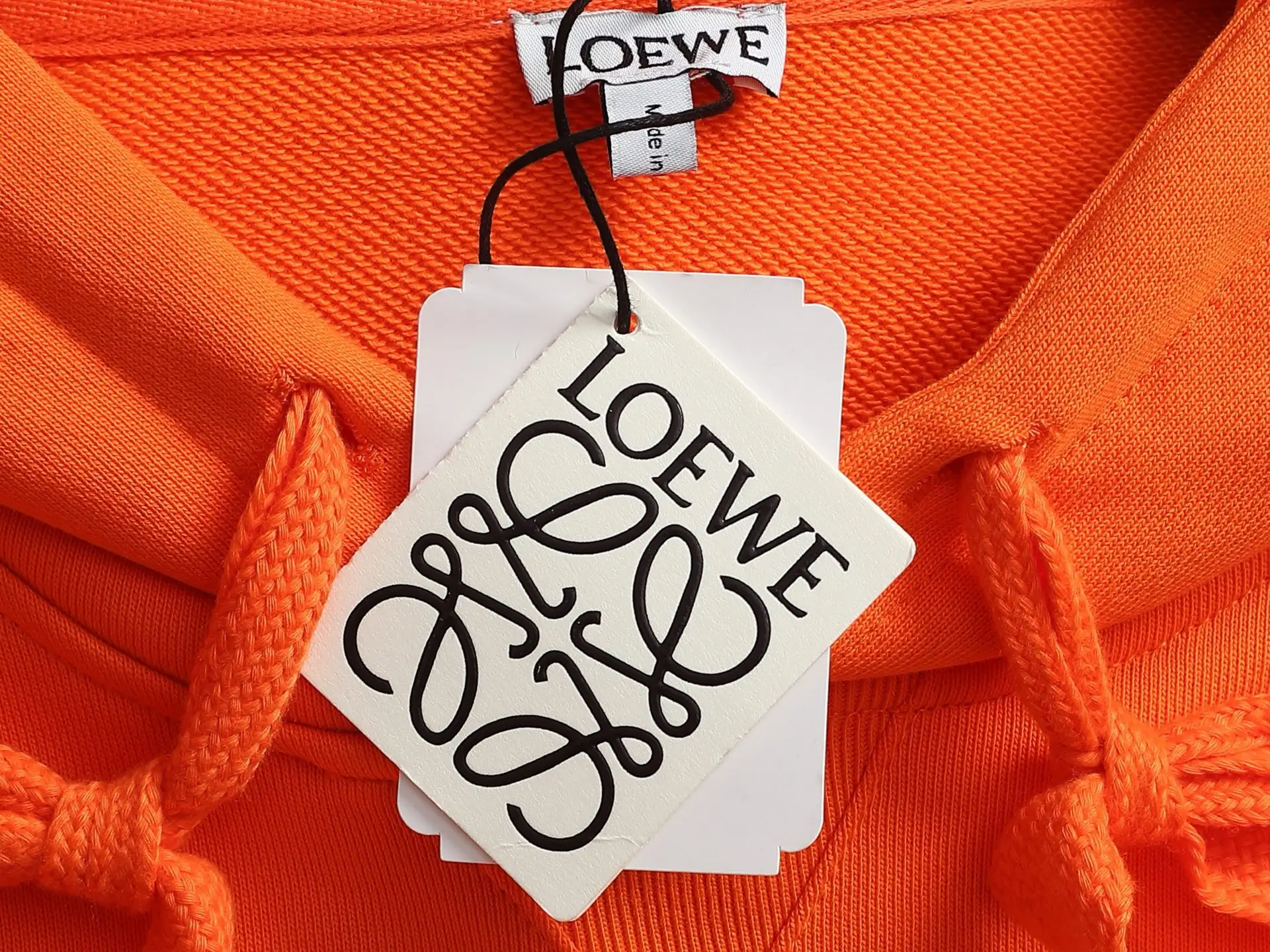 Anagram Logo Embroidered Cotton Hoodie D19021999 — view 7