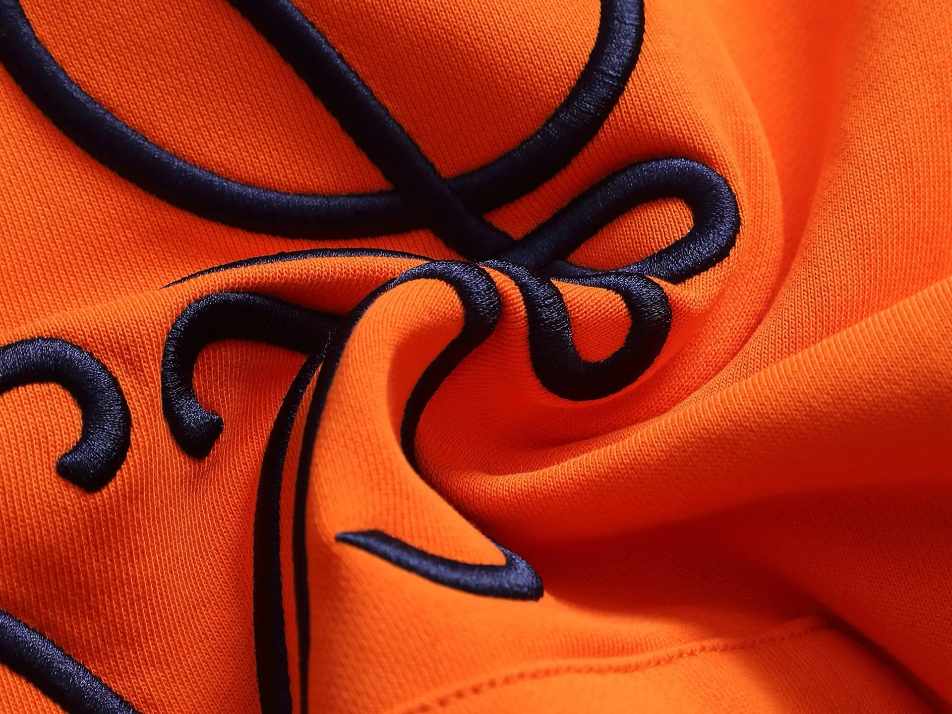 Anagram Logo Embroidered Cotton Hoodie D19021999 — view 9