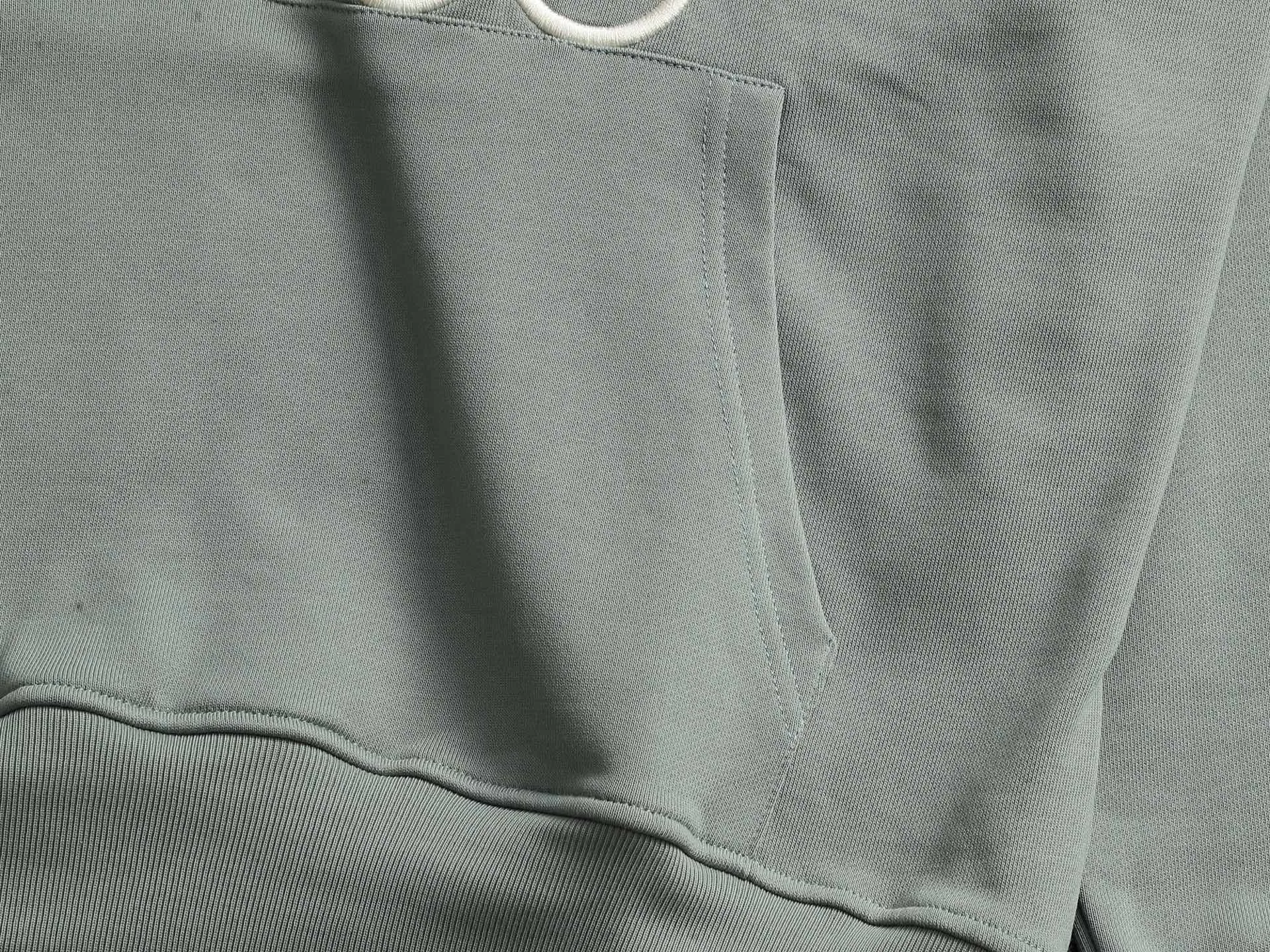 Anagram Logo Embroidered Cotton Hoodie D19022000 — view 4