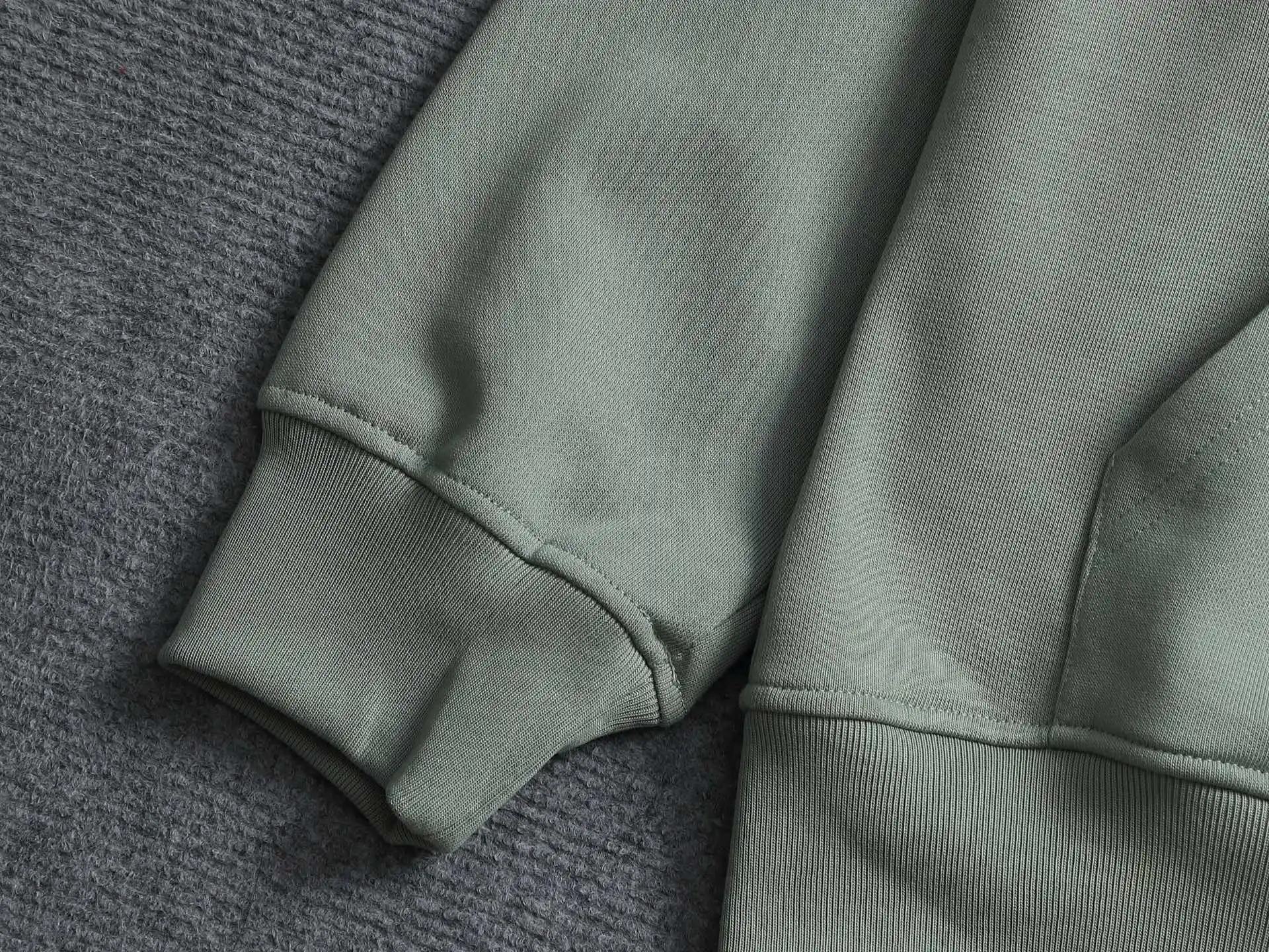 Anagram Logo Embroidered Cotton Hoodie D19022000 — view 5