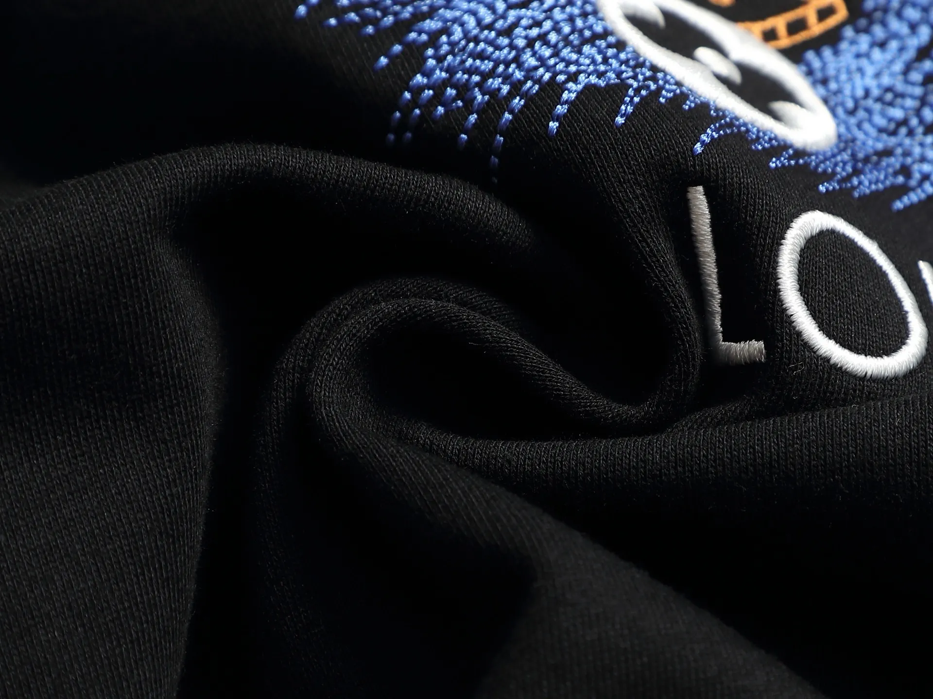 Embroidered Logo Crew-Neck Sweatshirt D19020207 — view 6