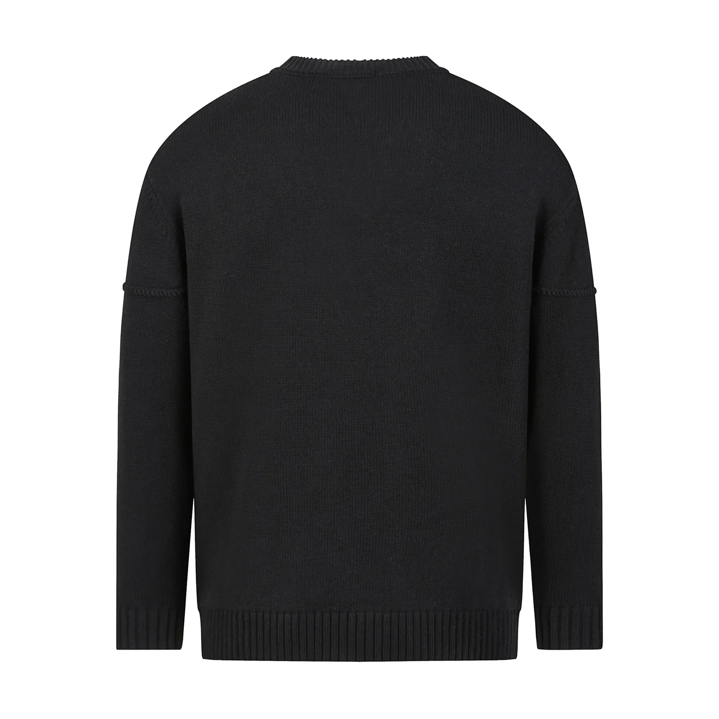 Embroidered Logo Crew-Neck Sweater D19020337 — view 2