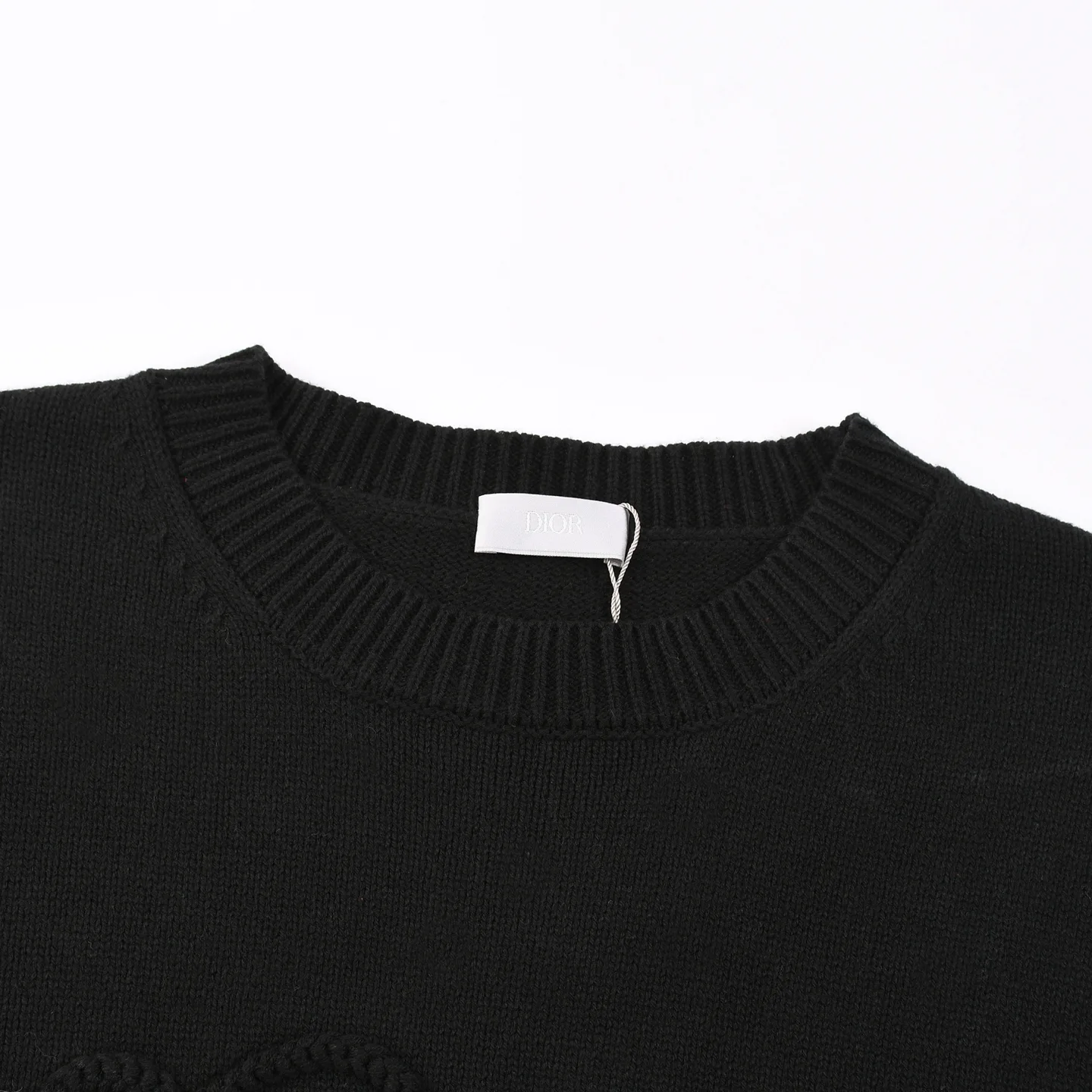 Embroidered Logo Crew-Neck Sweater D19020337 — view 3