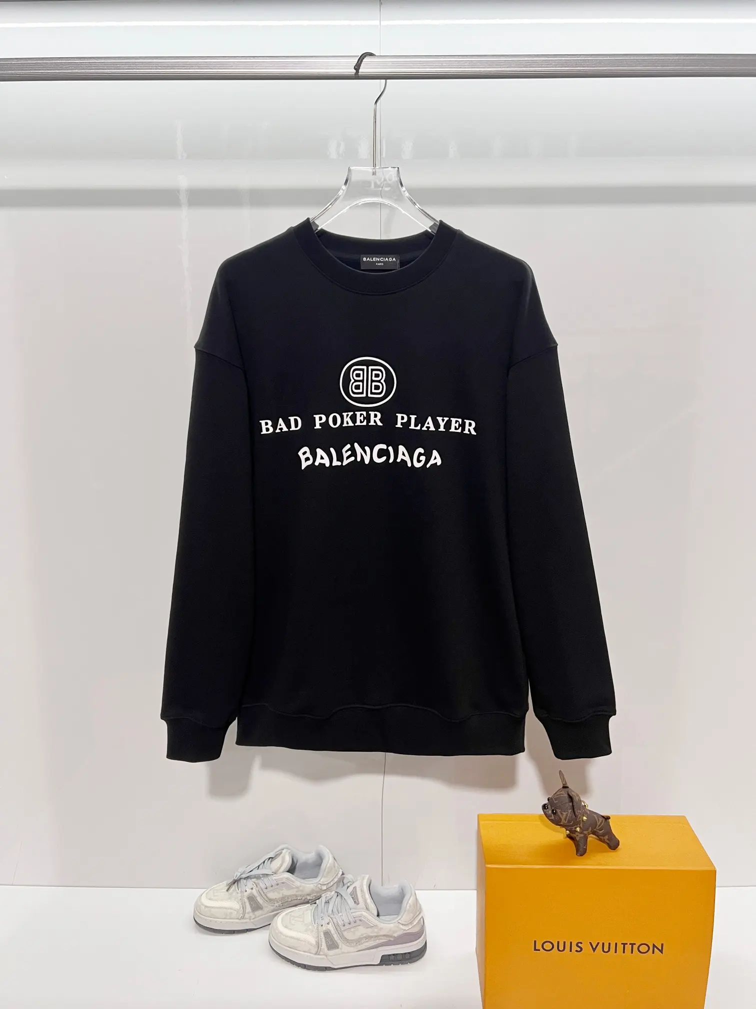 Logo Print Cotton-Jersey Sweatshirt D19022864