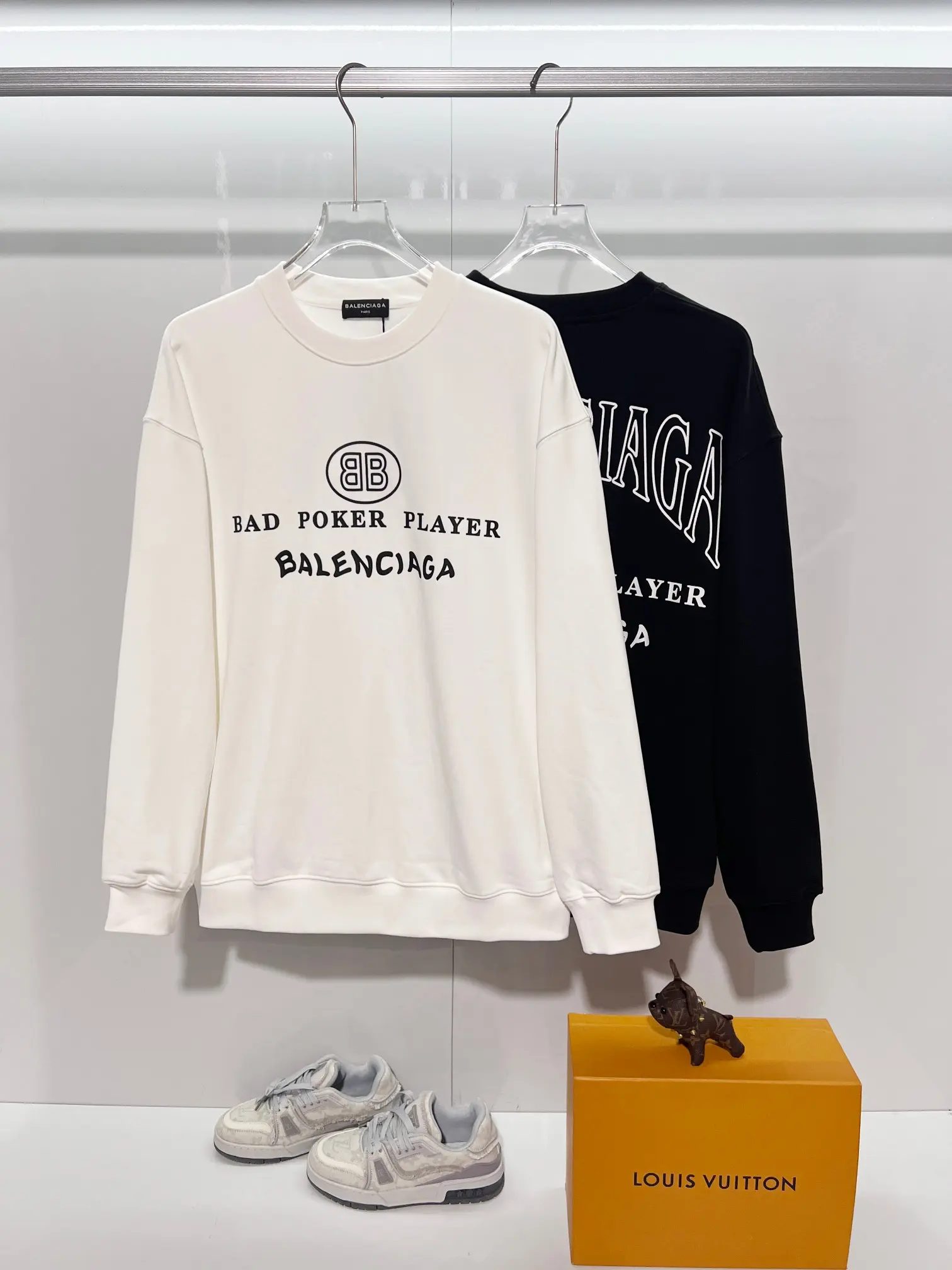 Logo Print Cotton-Jersey Sweatshirt D19022864 — view 11