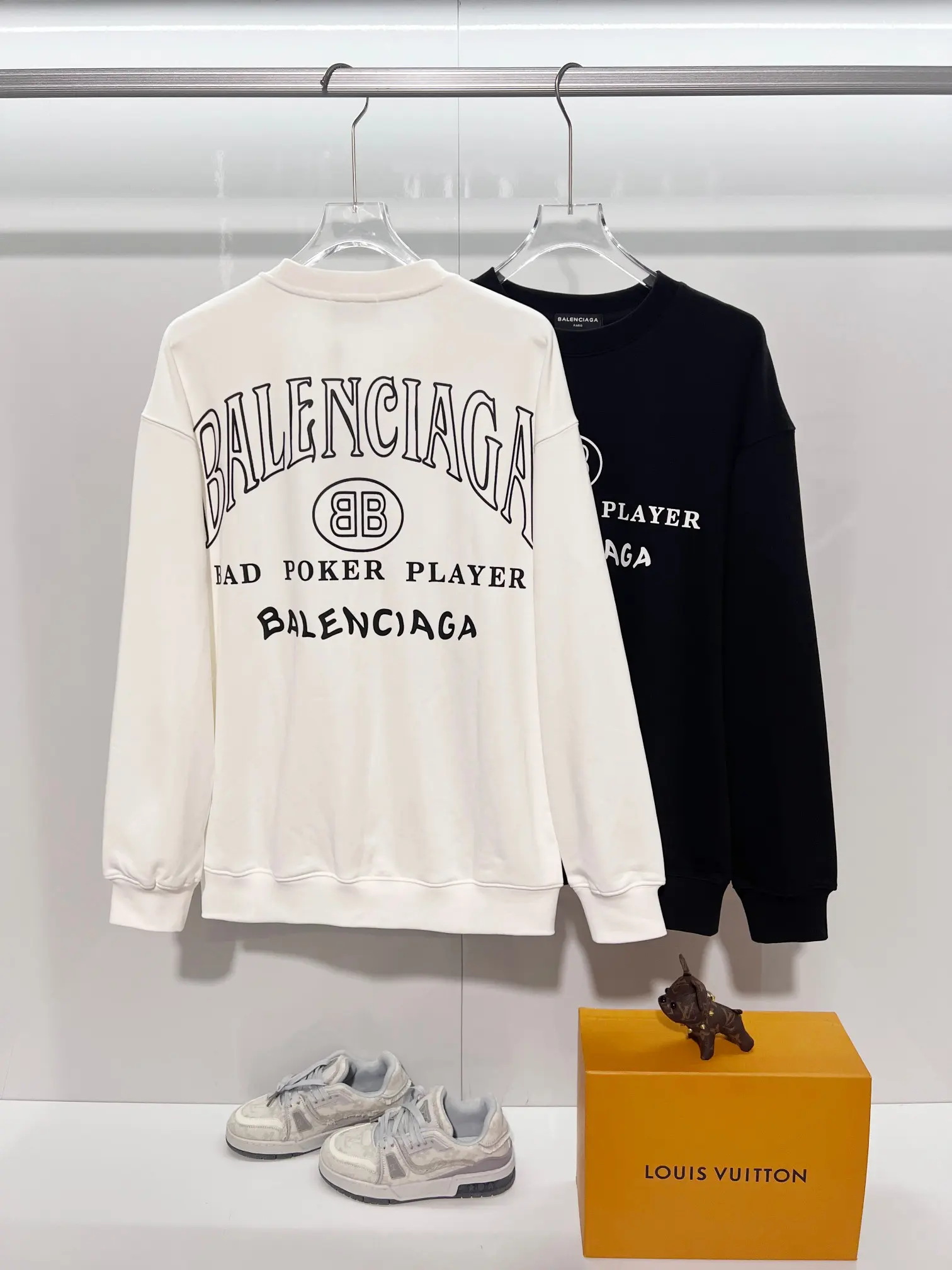 Logo Print Cotton-Jersey Sweatshirt D19022864 — view 12