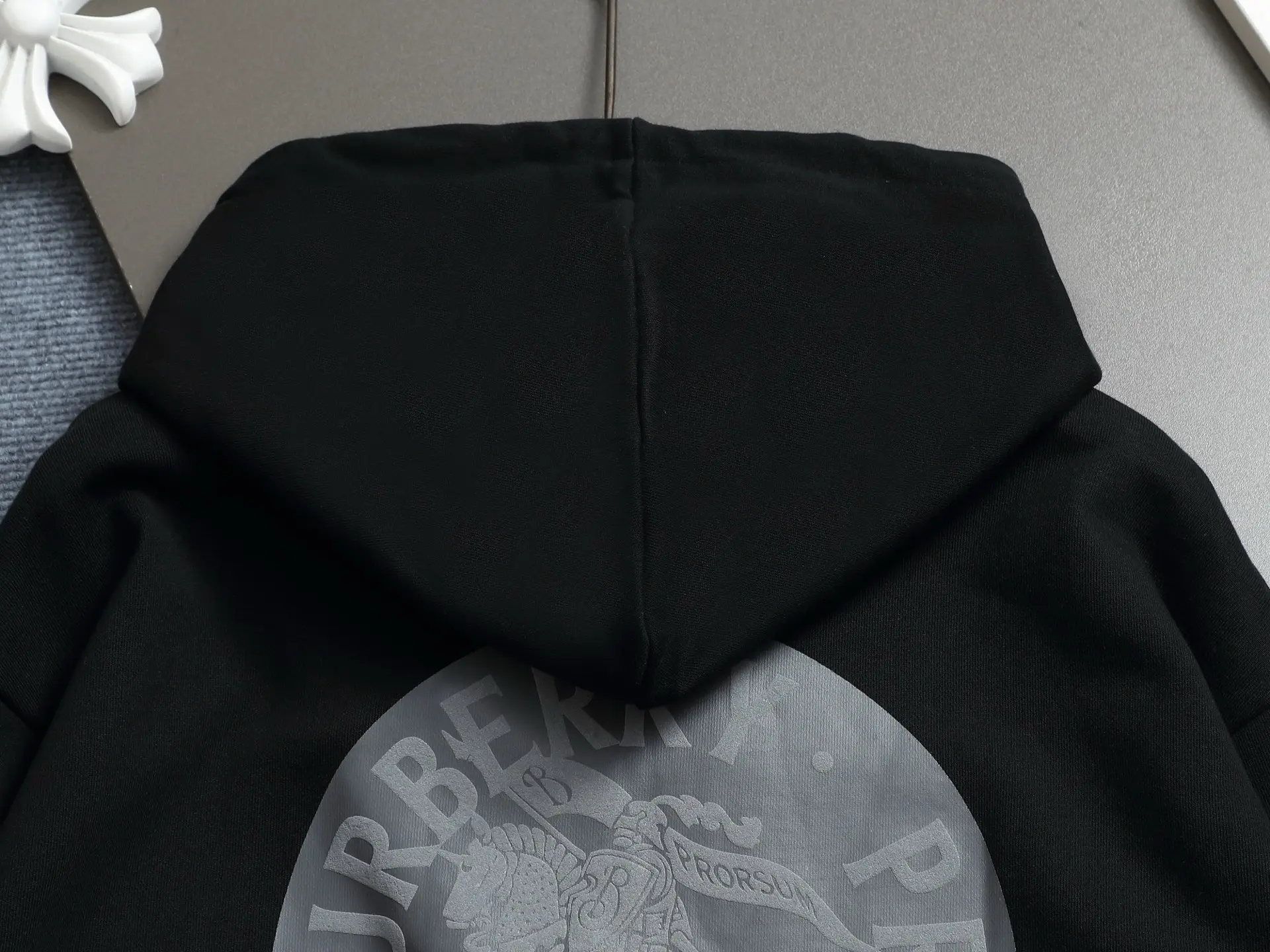 EKD Logo Embroidered Cotton Hoodie D19021981 — view 11