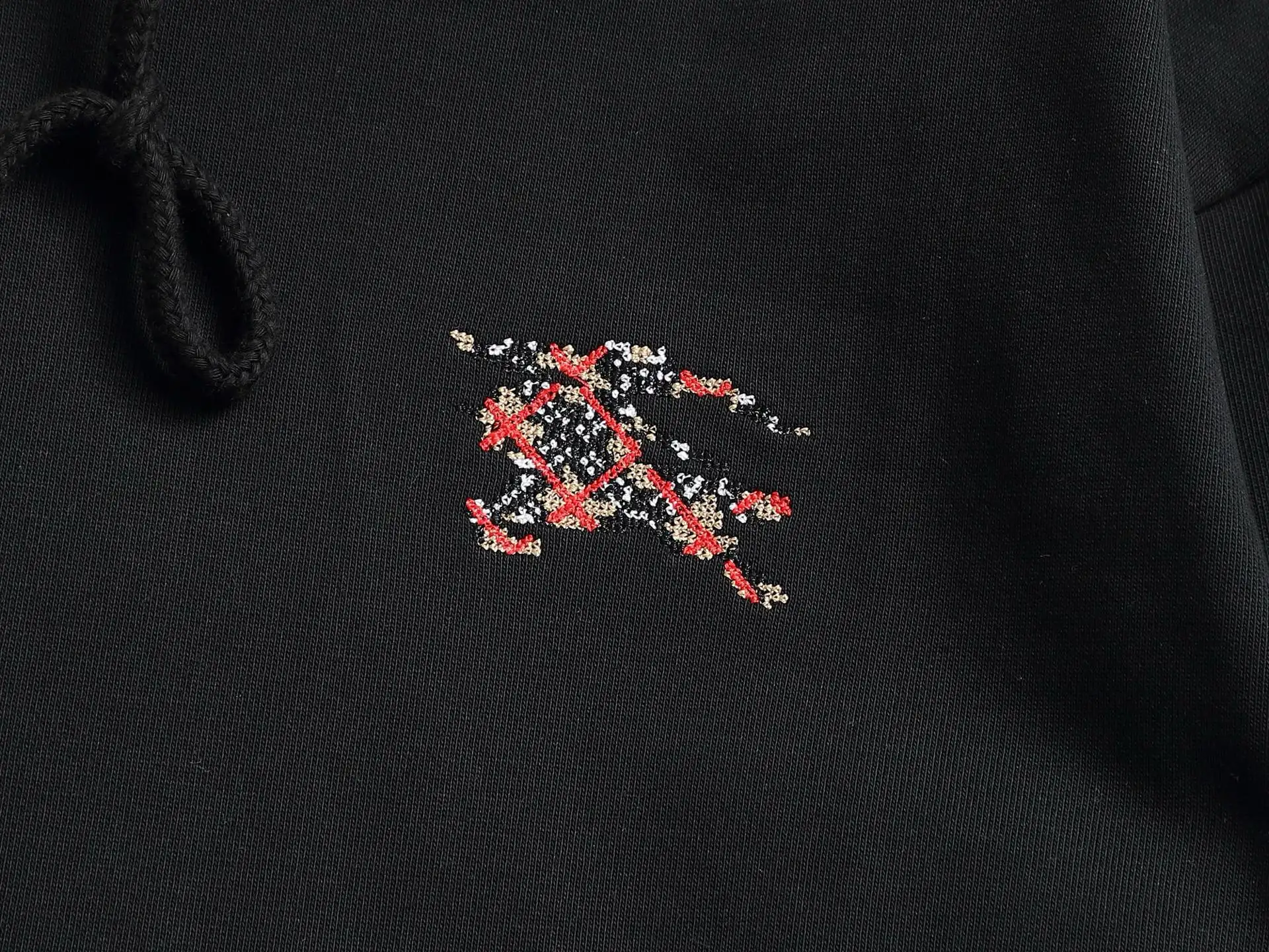 Logo Print Cotton-Blend Hoodie D19021979 — view 6