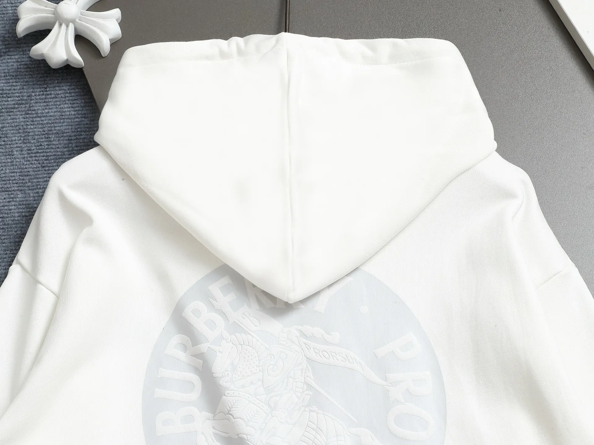 EKD Logo Embroidered Cotton Hoodie D19021980 — view 10