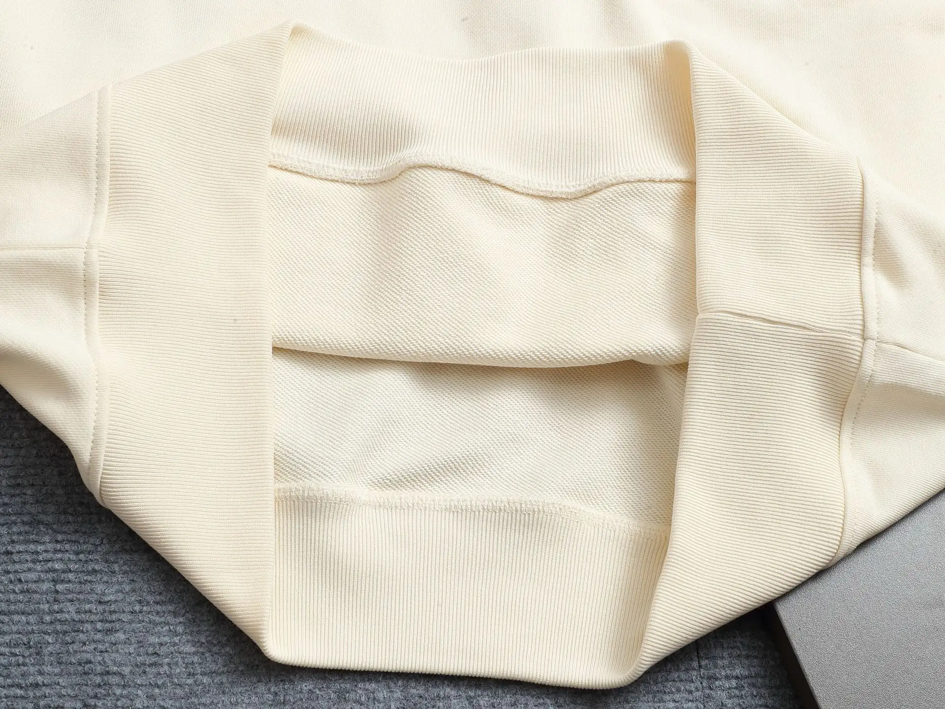 Logo Patch Cotton-Blend Hoodie D19021987 — view 8