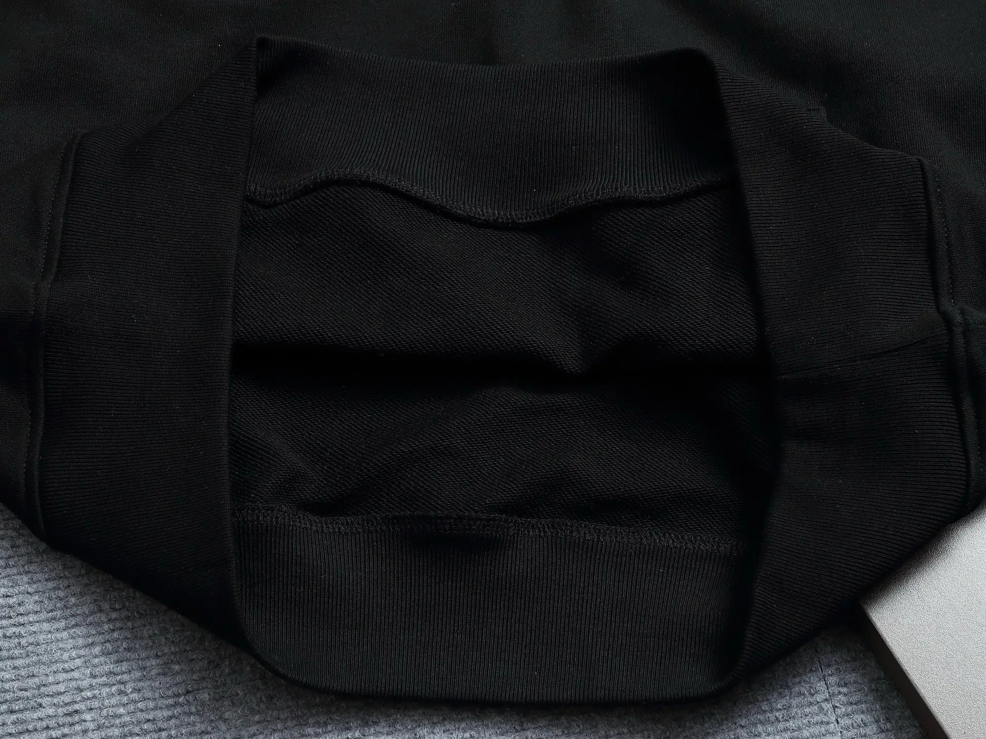 Logo Patch Cotton-Blend Hoodie D19021986 — view 8