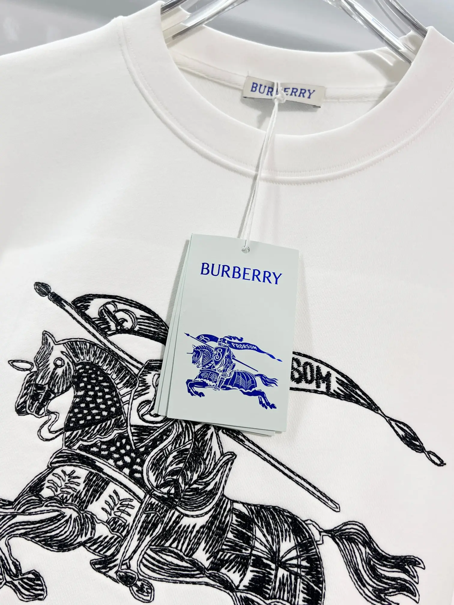 EKD Logo Embroidered Cotton Sweatshirt D19022879 — view 5