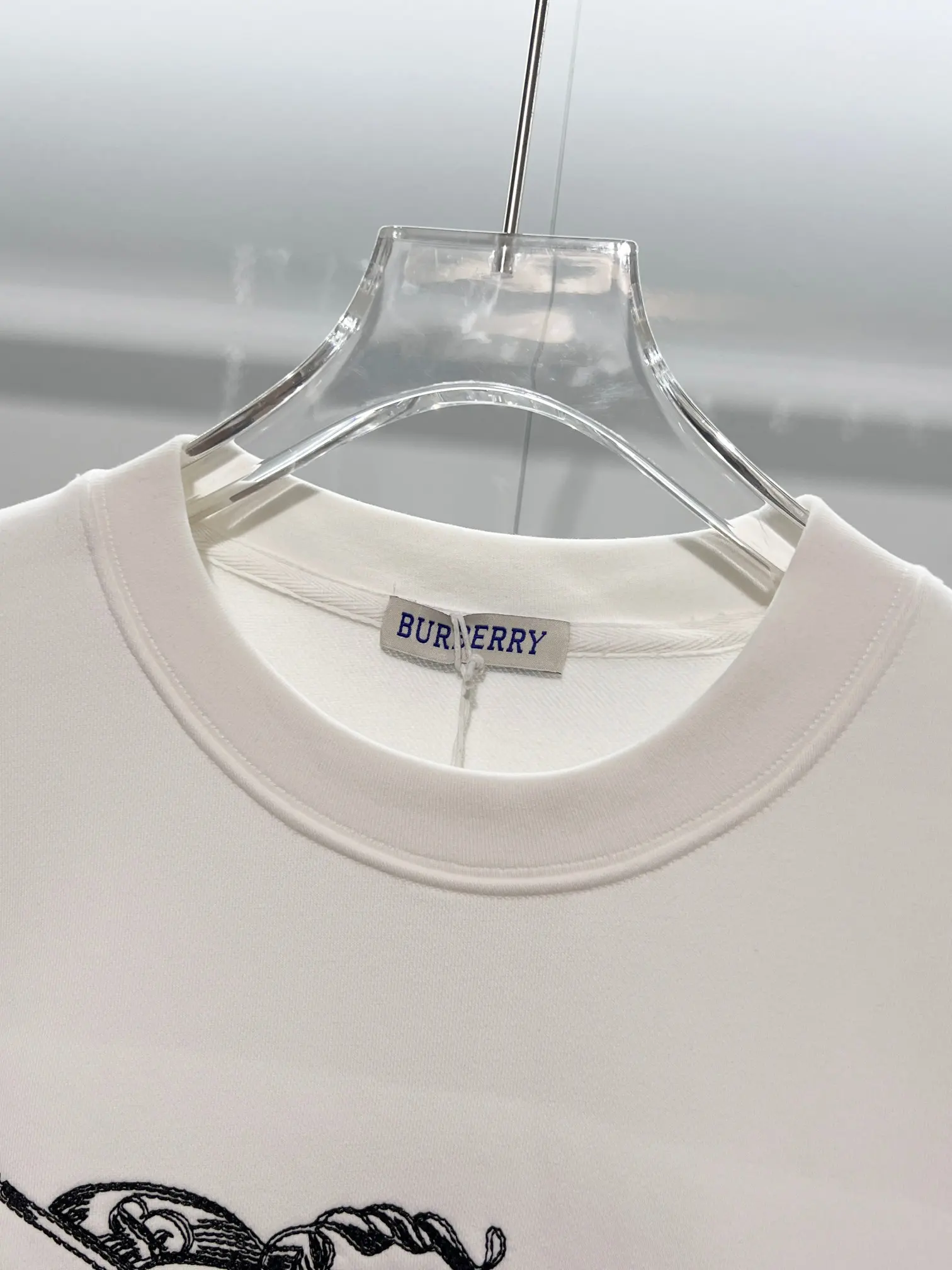 EKD Logo Embroidered Cotton Sweatshirt D19022879 — view 6