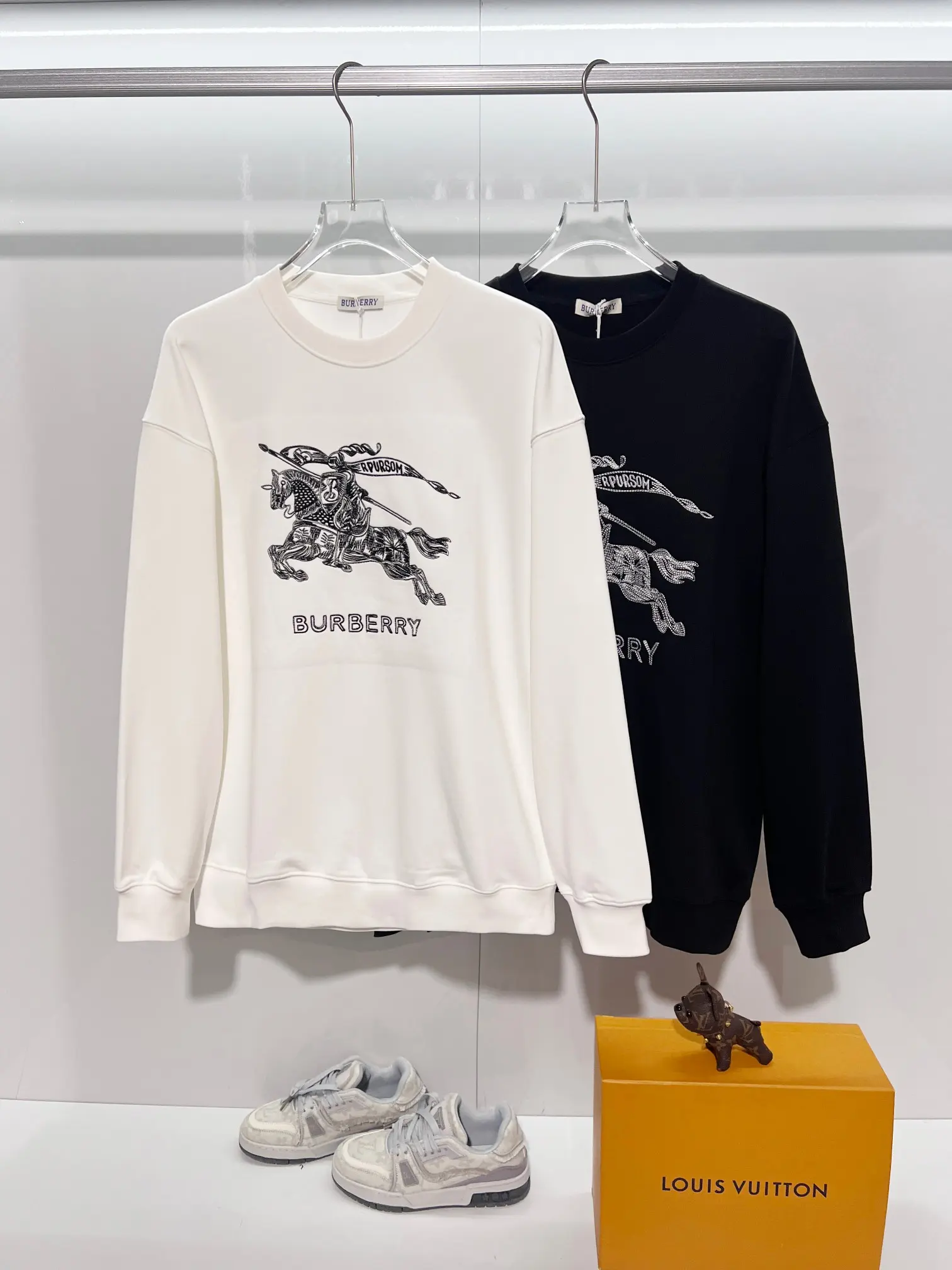 EKD Logo Embroidered Cotton Sweatshirt D19022879 — view 10
