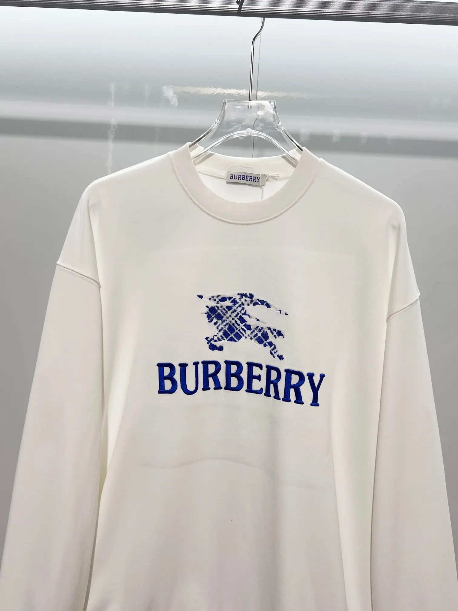 EKD Logo Embroidered Cotton Sweatshirt D19022877 — view 3