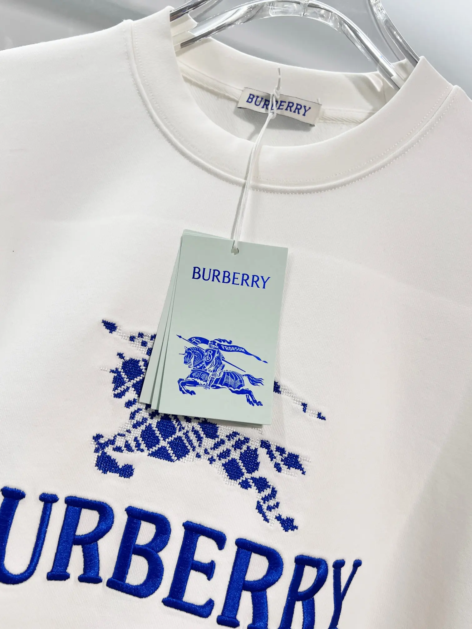 EKD Logo Embroidered Cotton Sweatshirt D19022877 — view 5