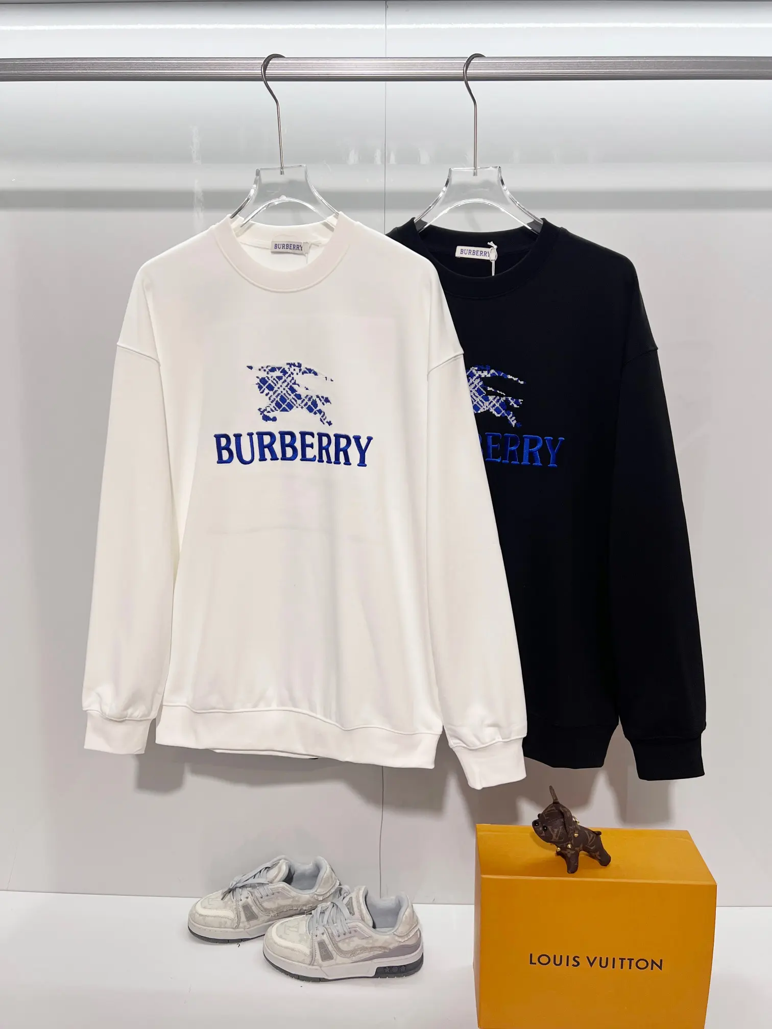 EKD Logo Embroidered Cotton Sweatshirt D19022877 — view 10