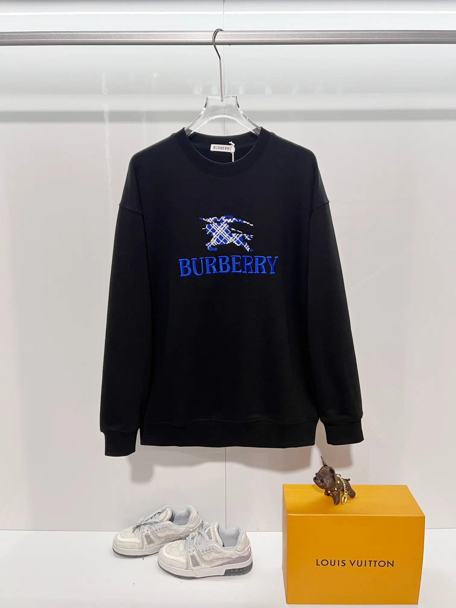 EKD Logo Embroidered Cotton Sweatshirt D19022876