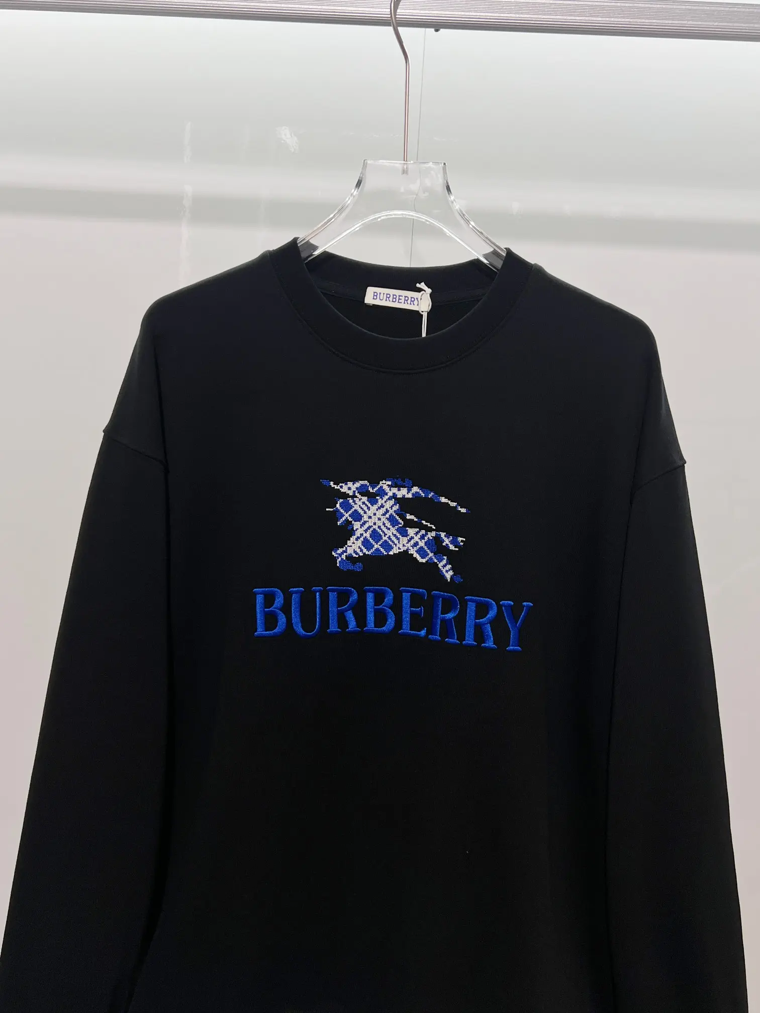 EKD Logo Embroidered Cotton Sweatshirt D19022876 — view 3