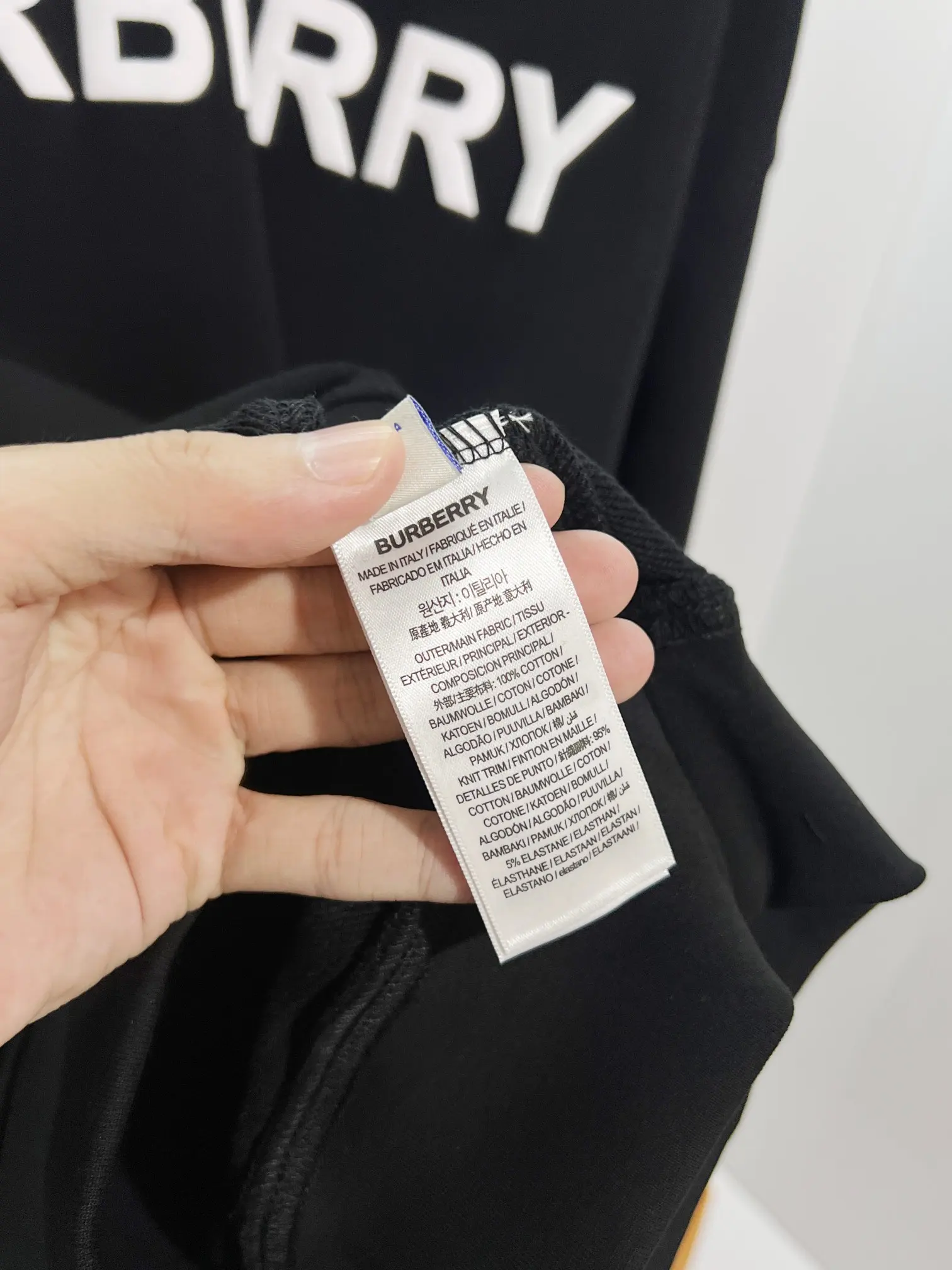 Logo Print Cotton-Jersey Sweatshirt D19022868 — view 9