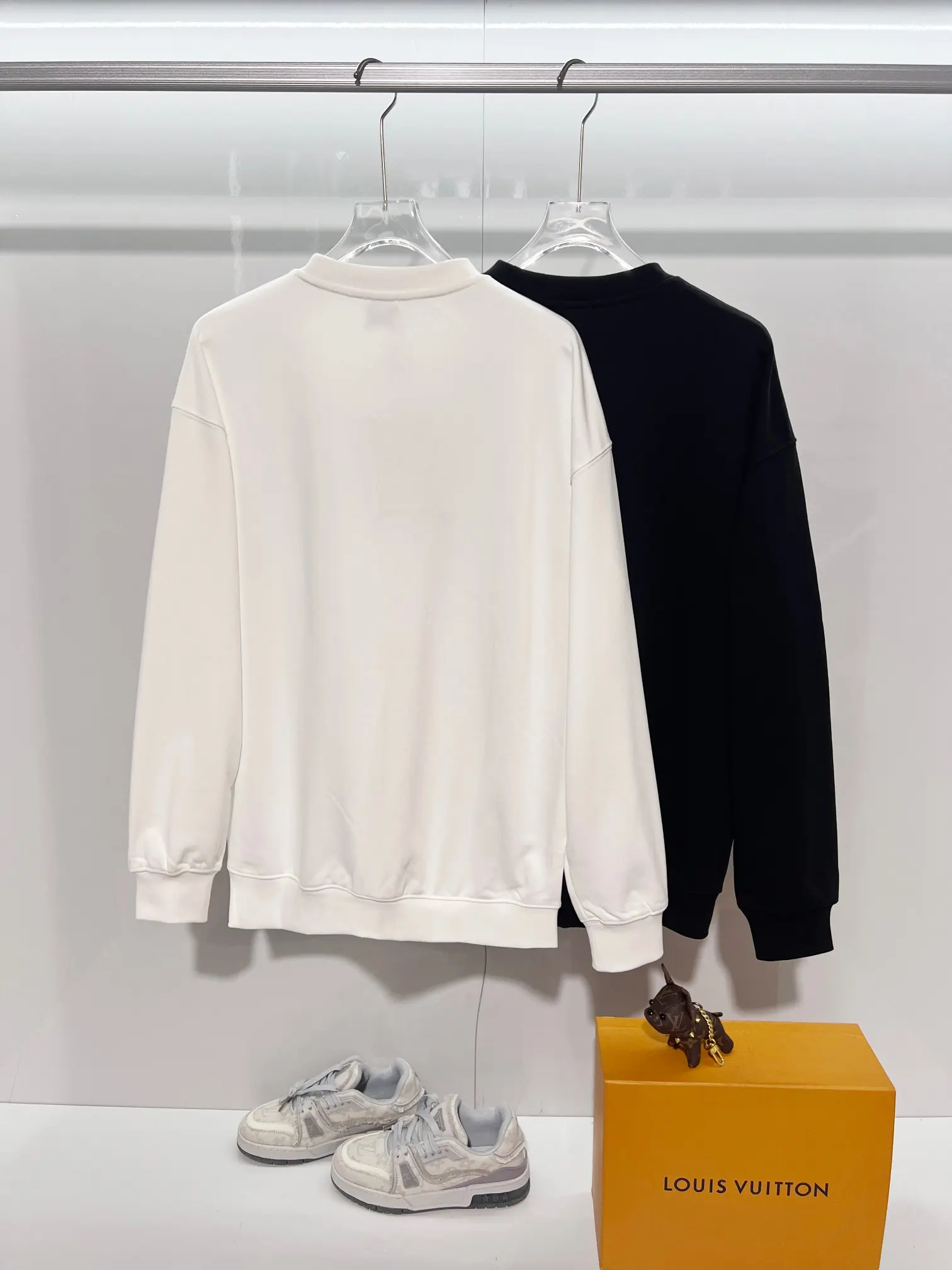 Logo Print Cotton-Jersey Sweatshirt D19022868 — view 11