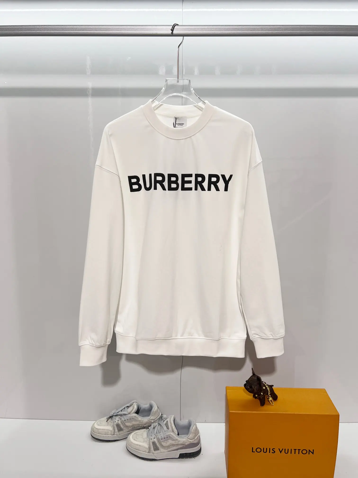 Logo Print Cotton-Jersey Sweatshirt D19022869