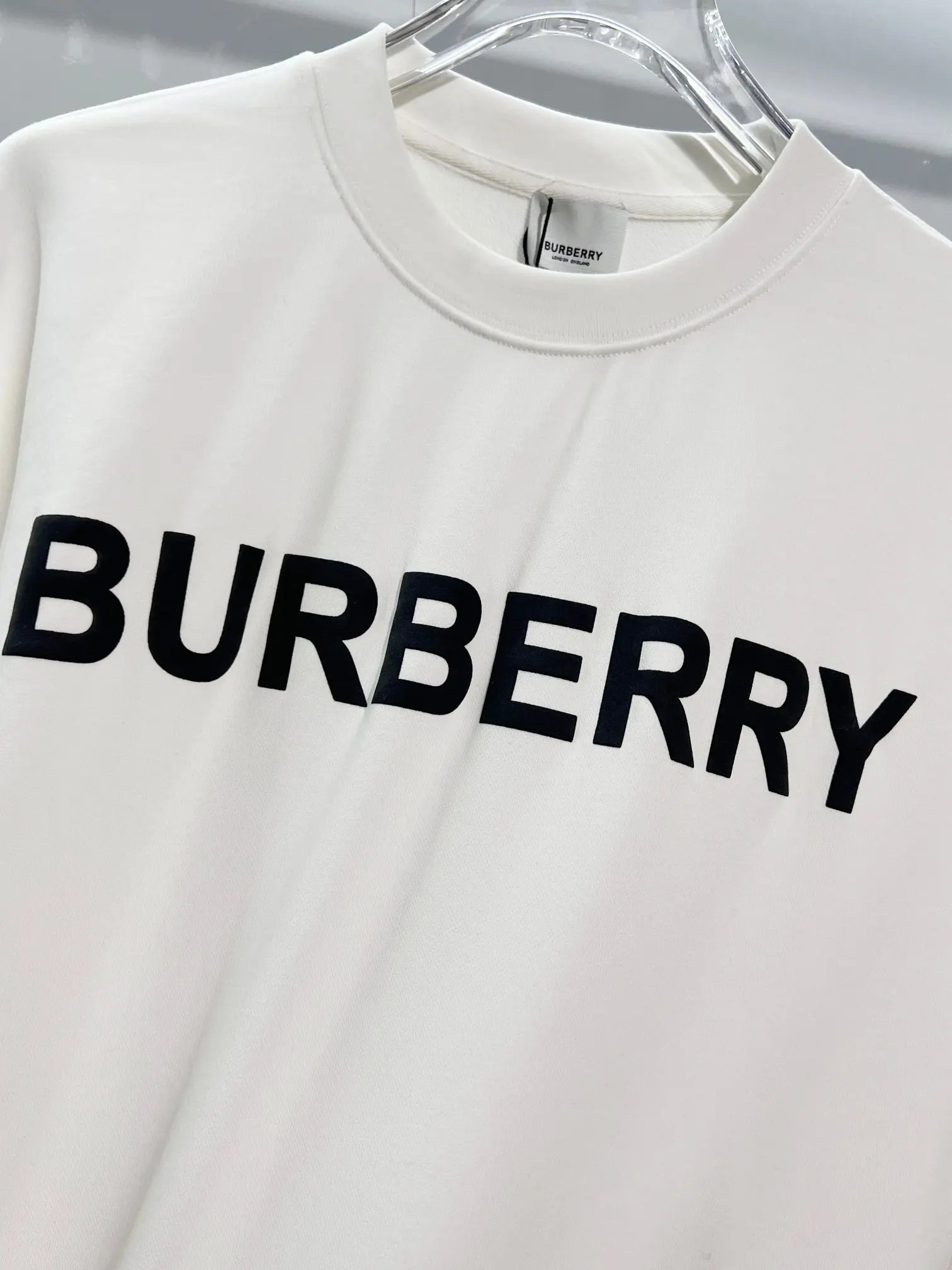 Logo Print Cotton-Jersey Sweatshirt D19022869 — view 4