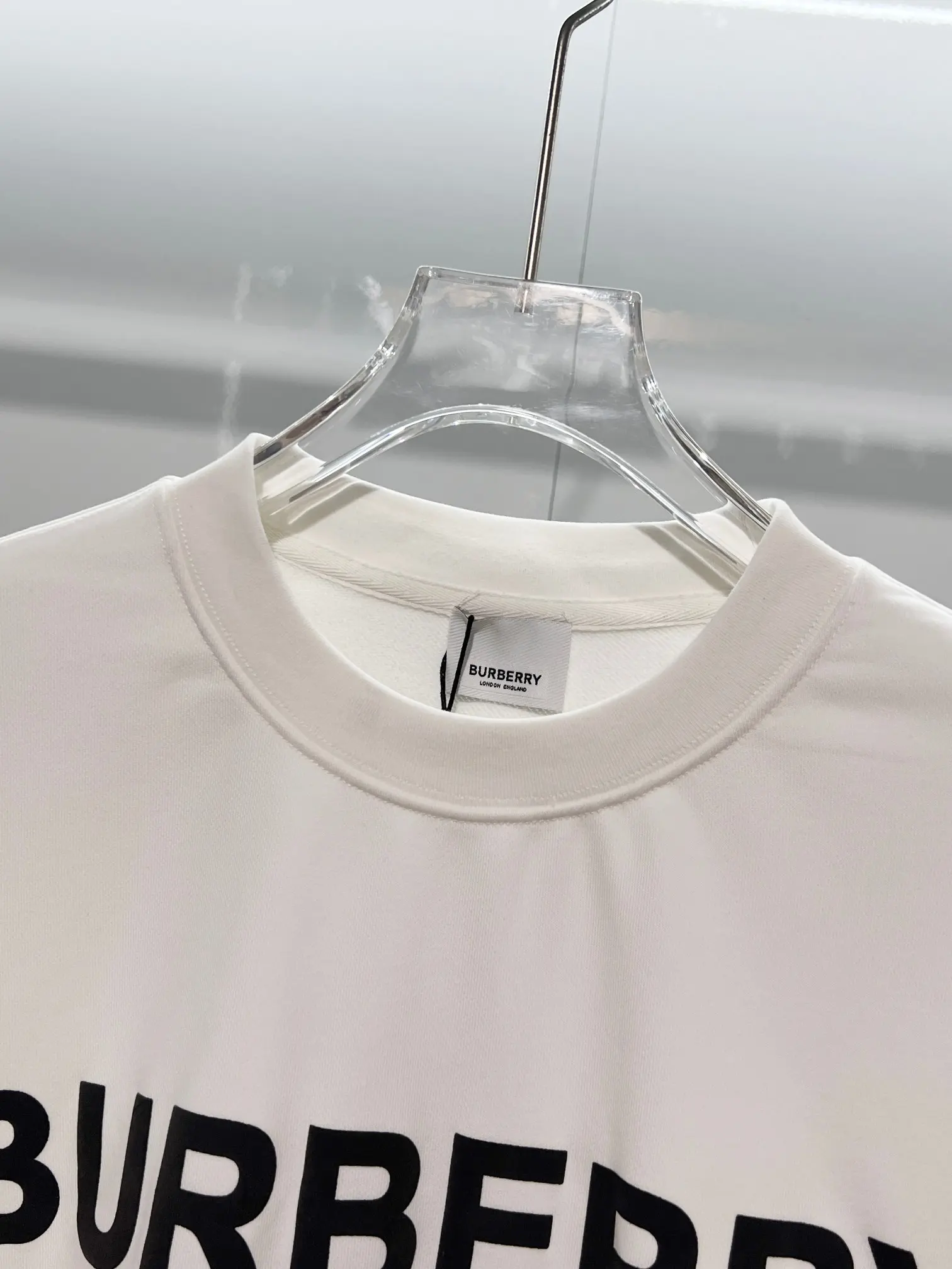 Logo Print Cotton-Jersey Sweatshirt D19022869 — view 6