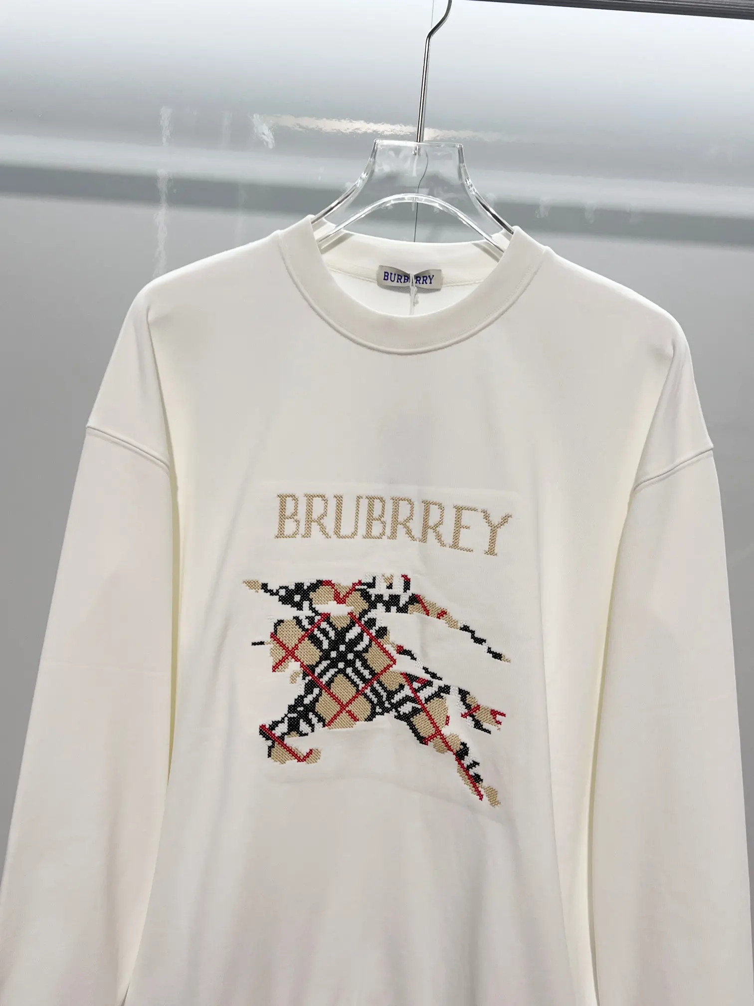 Logo Embroidery Cotton-Jersey Sweatshirt D19022867 — view 3
