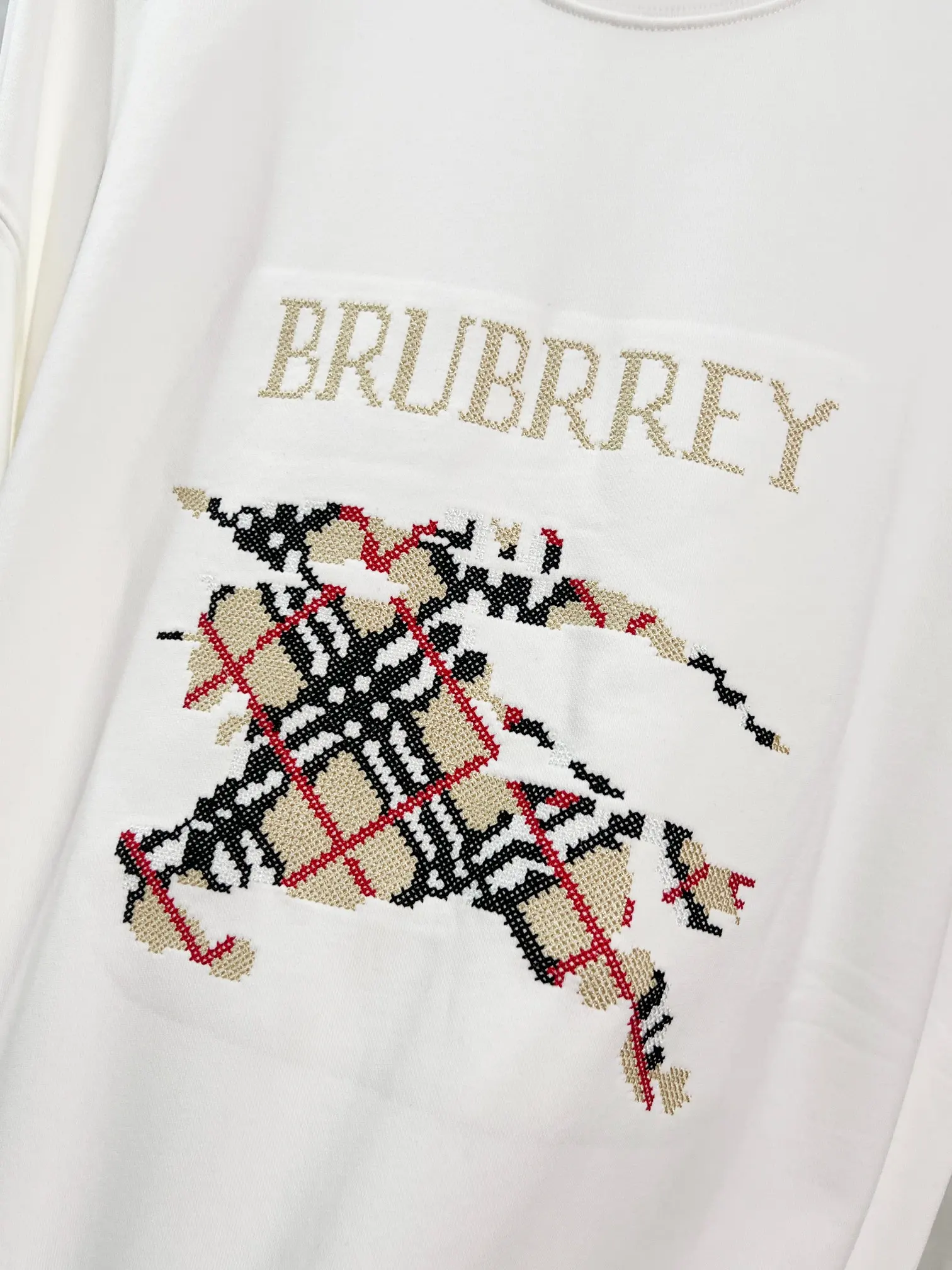 Logo Embroidery Cotton-Jersey Sweatshirt D19022867 — view 4