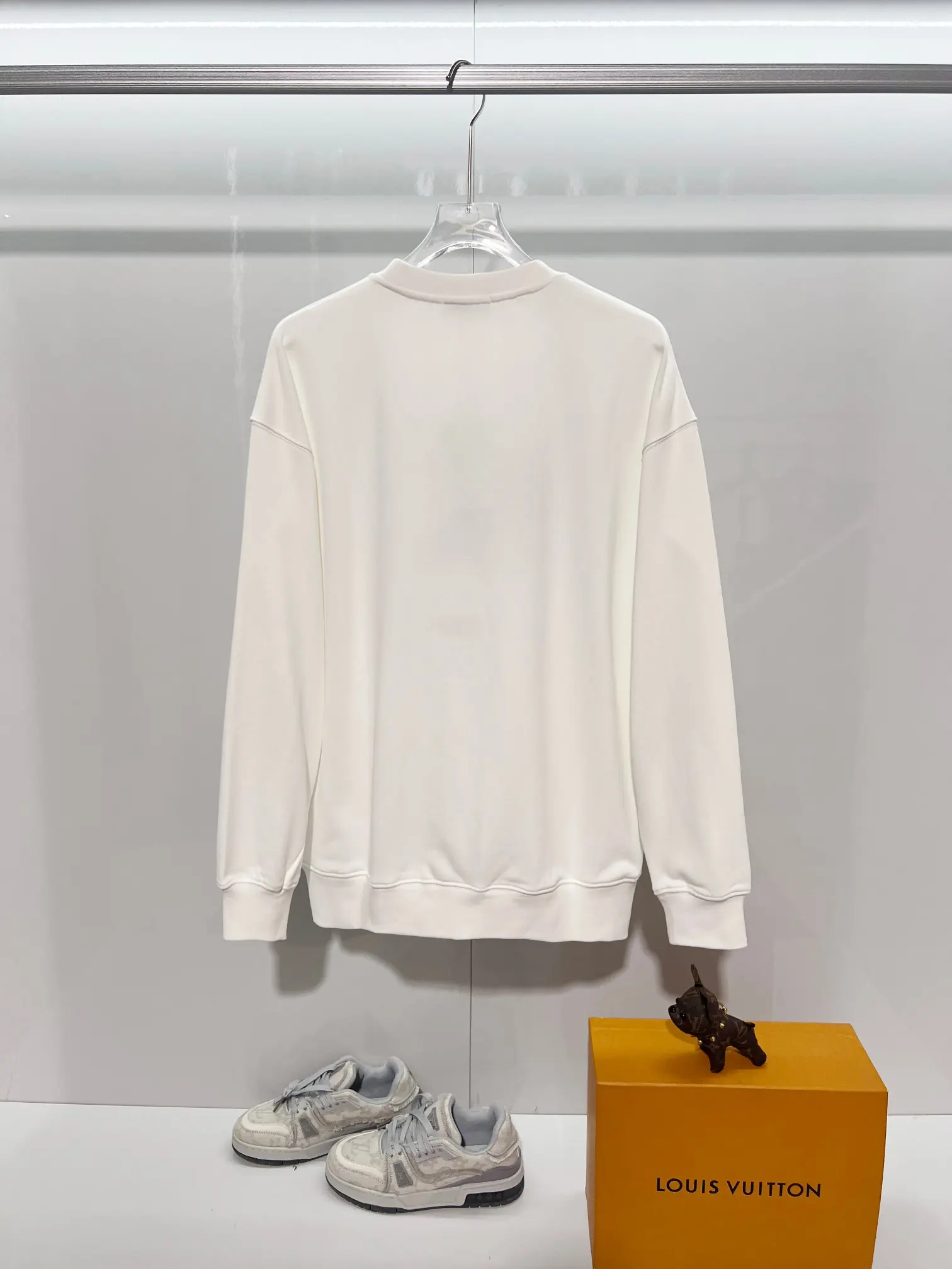 TB Logo Cotton-Jersey Sweatshirt D19022873 — view 2