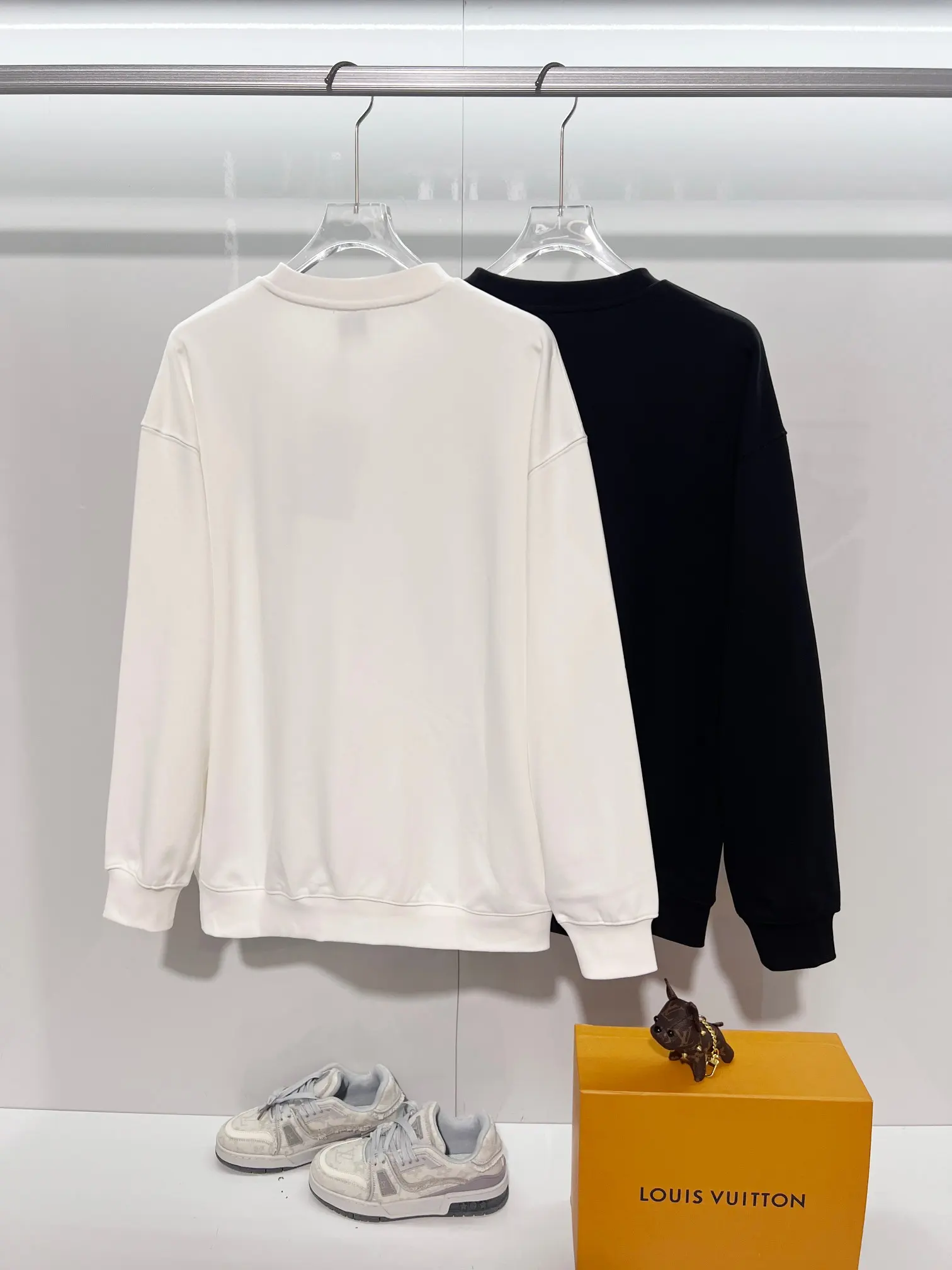 TB Logo Cotton-Jersey Sweatshirt D19022873 — view 11