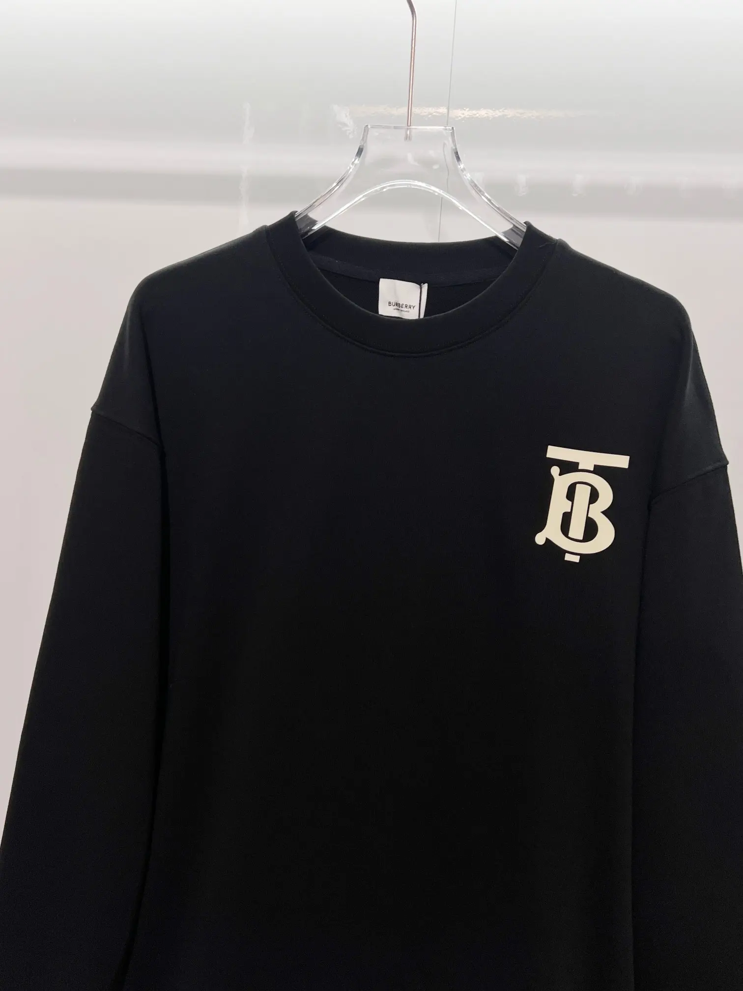 TB Monogram Logo Crew-Neck Sweatshirt D19022872 — view 3