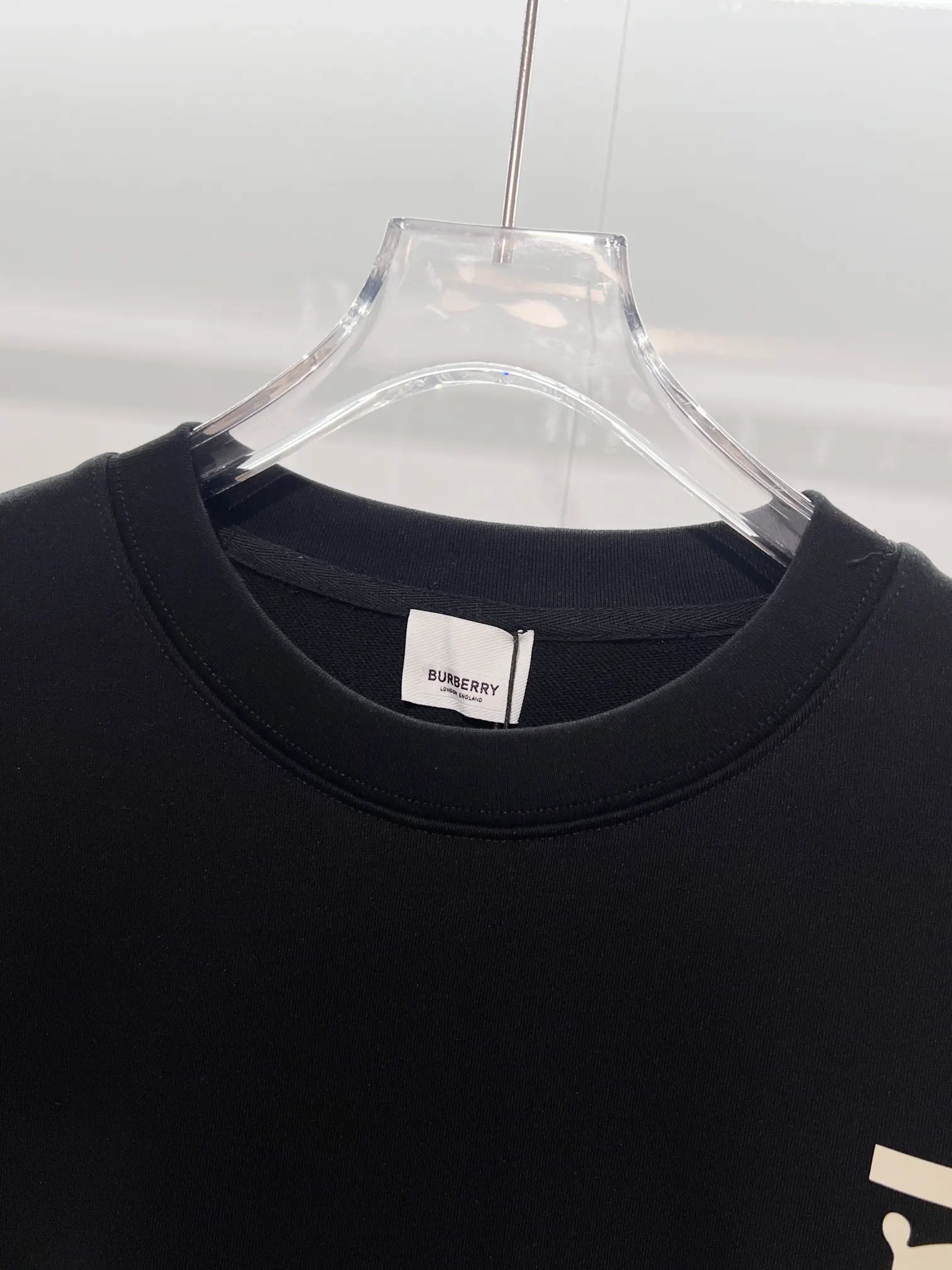 TB Monogram Logo Crew-Neck Sweatshirt D19022872 — view 6