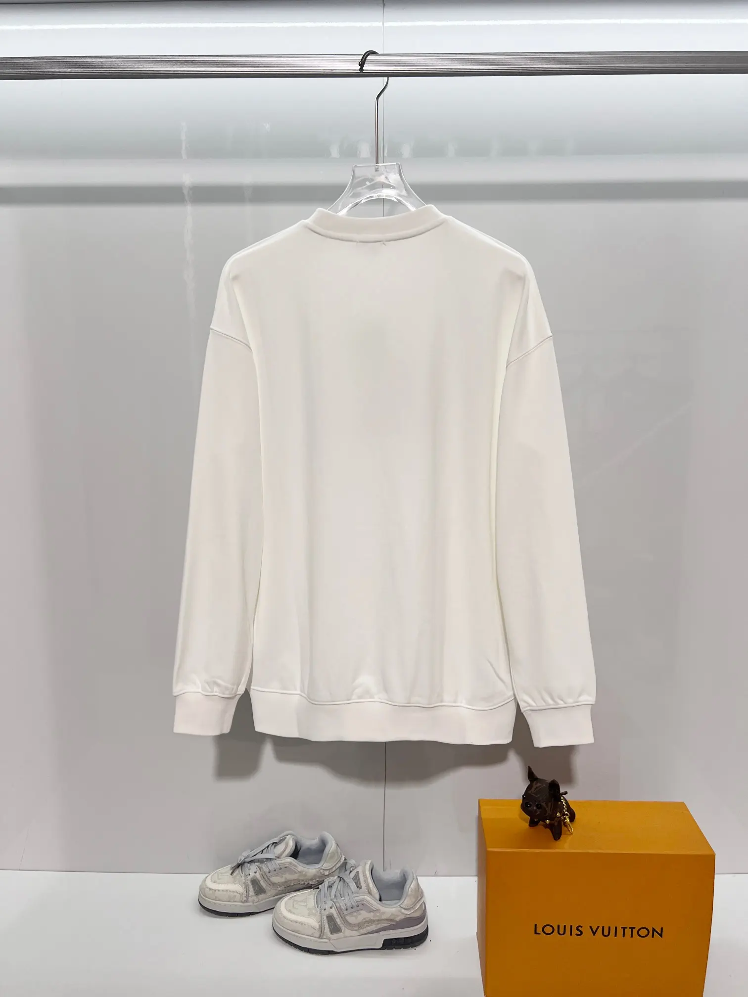 EKD Embroidered Cotton-Jersey Sweatshirt D19022857 — view 2