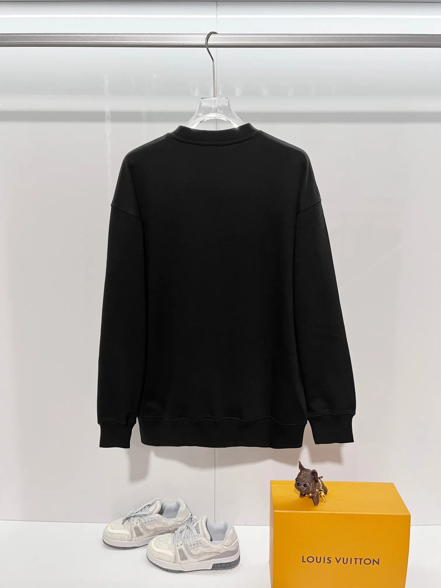 EKD Embroidered Cotton-Terry Sweatshirt D19022856 — view 2