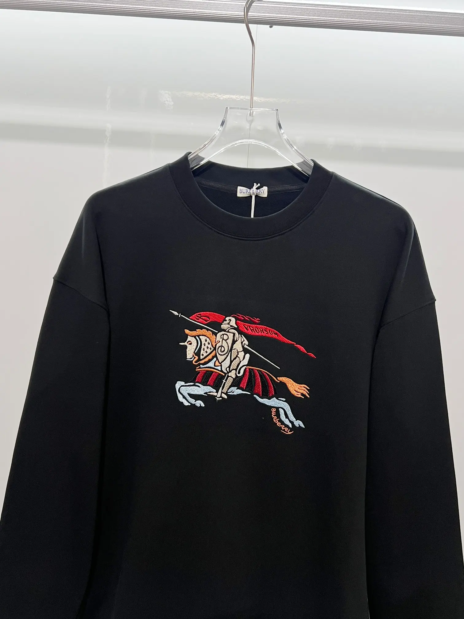 EKD Embroidered Cotton-Terry Sweatshirt D19022856 — view 3