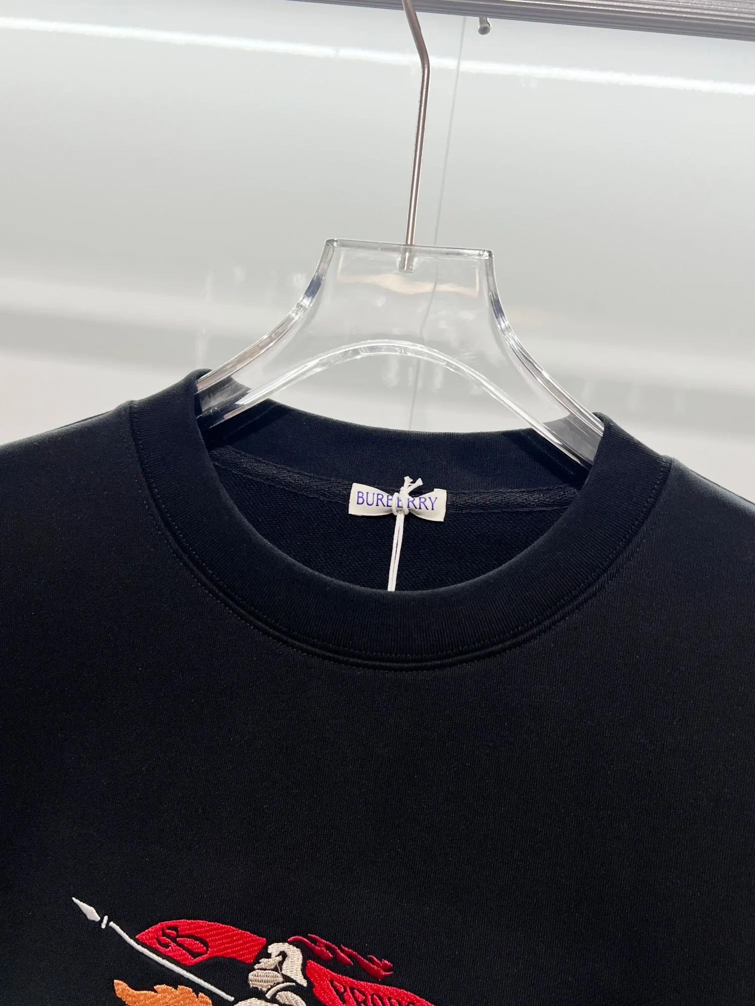 EKD Embroidered Cotton-Terry Sweatshirt D19022856 — view 6