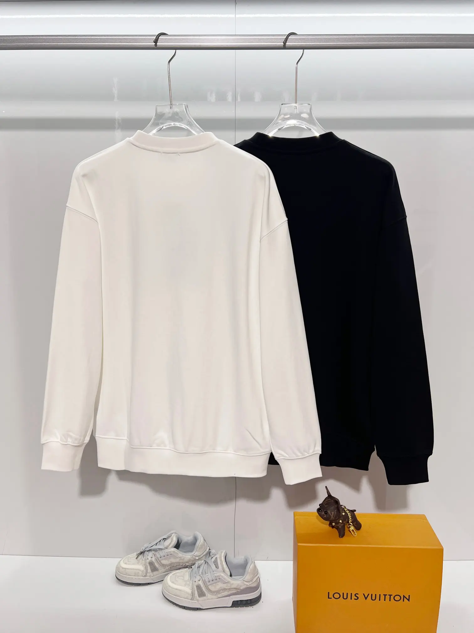 EKD Embroidered Cotton-Terry Sweatshirt D19022856 — view 11
