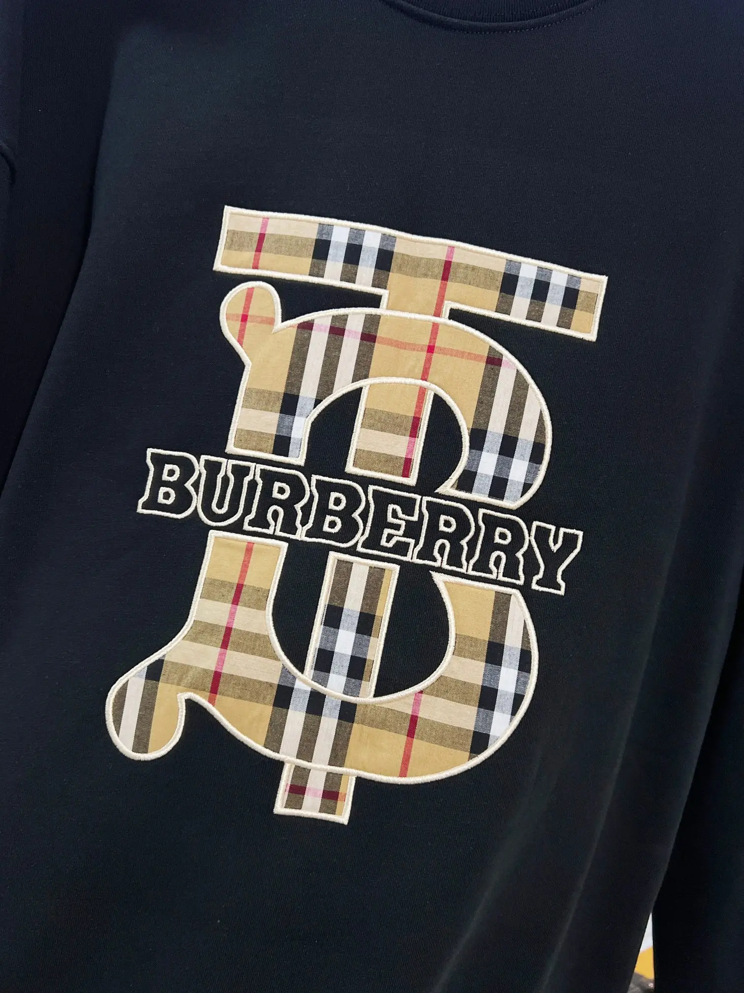 TB Monogram Check Appliqué Sweatshirt D19022874 — view 4