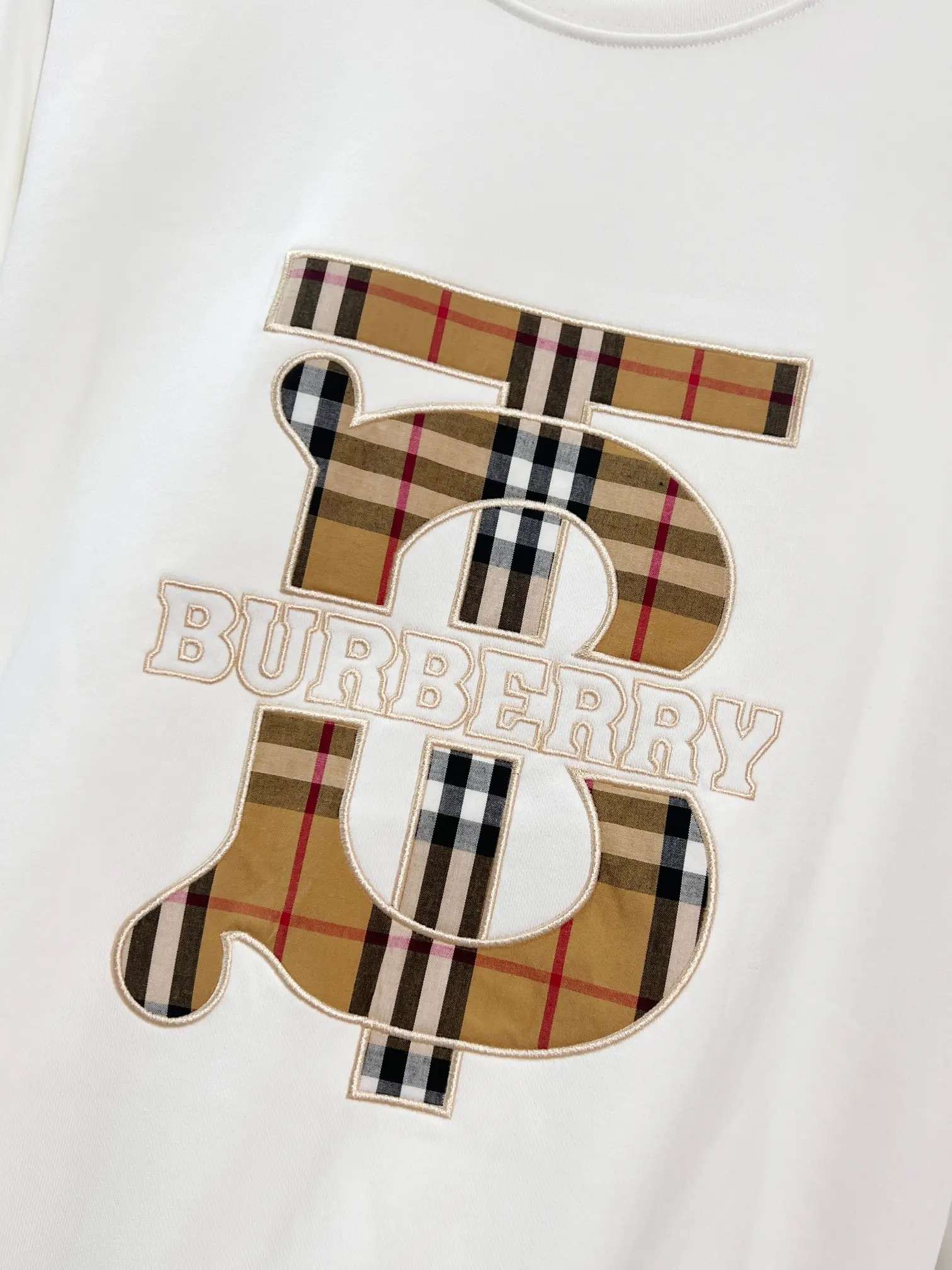 TB Monogram Check Appliqué Sweatshirt D19022875 — view 4