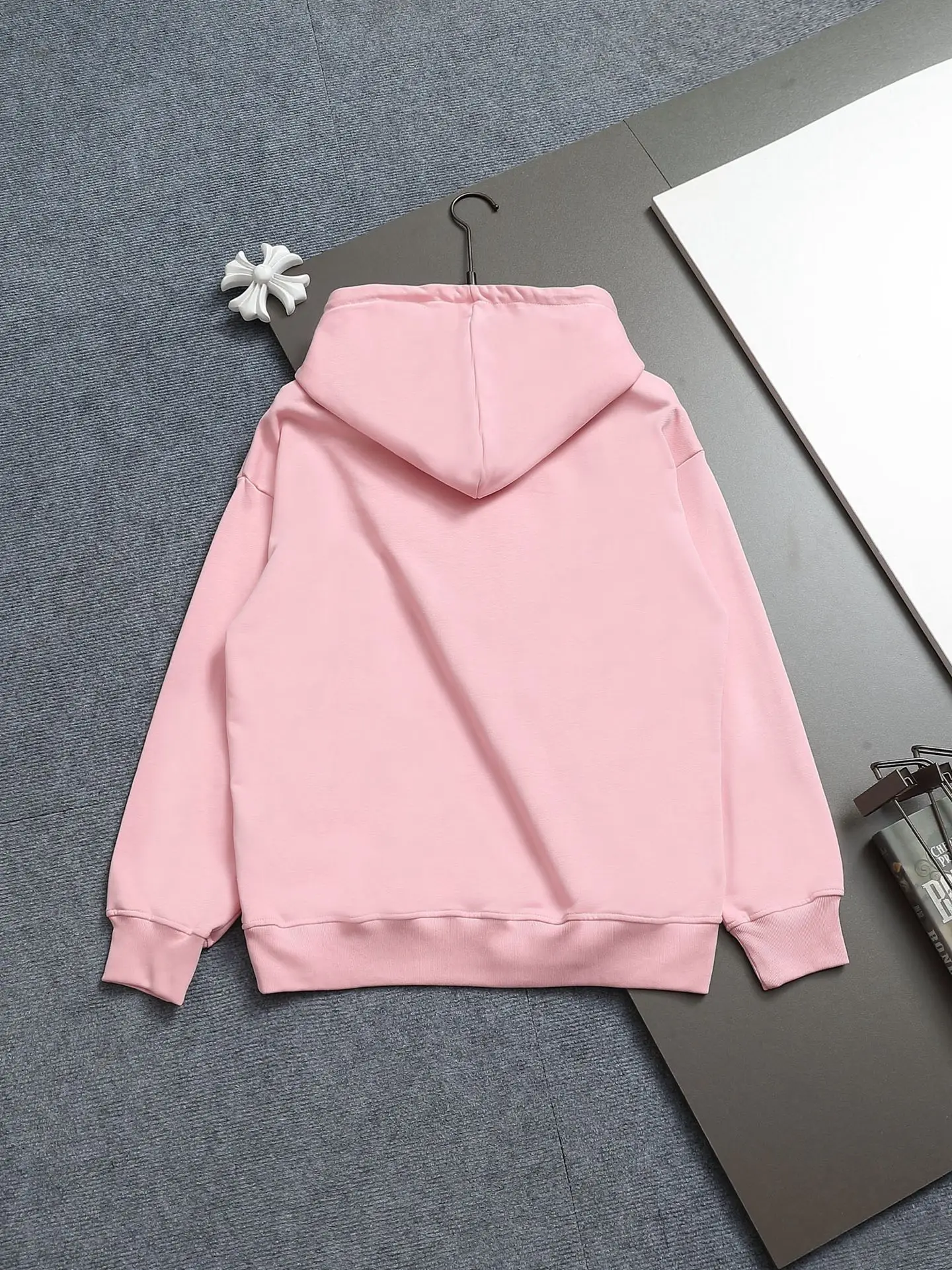 CD Icon Embroidered Cotton Hoodie D19021976 — view 2