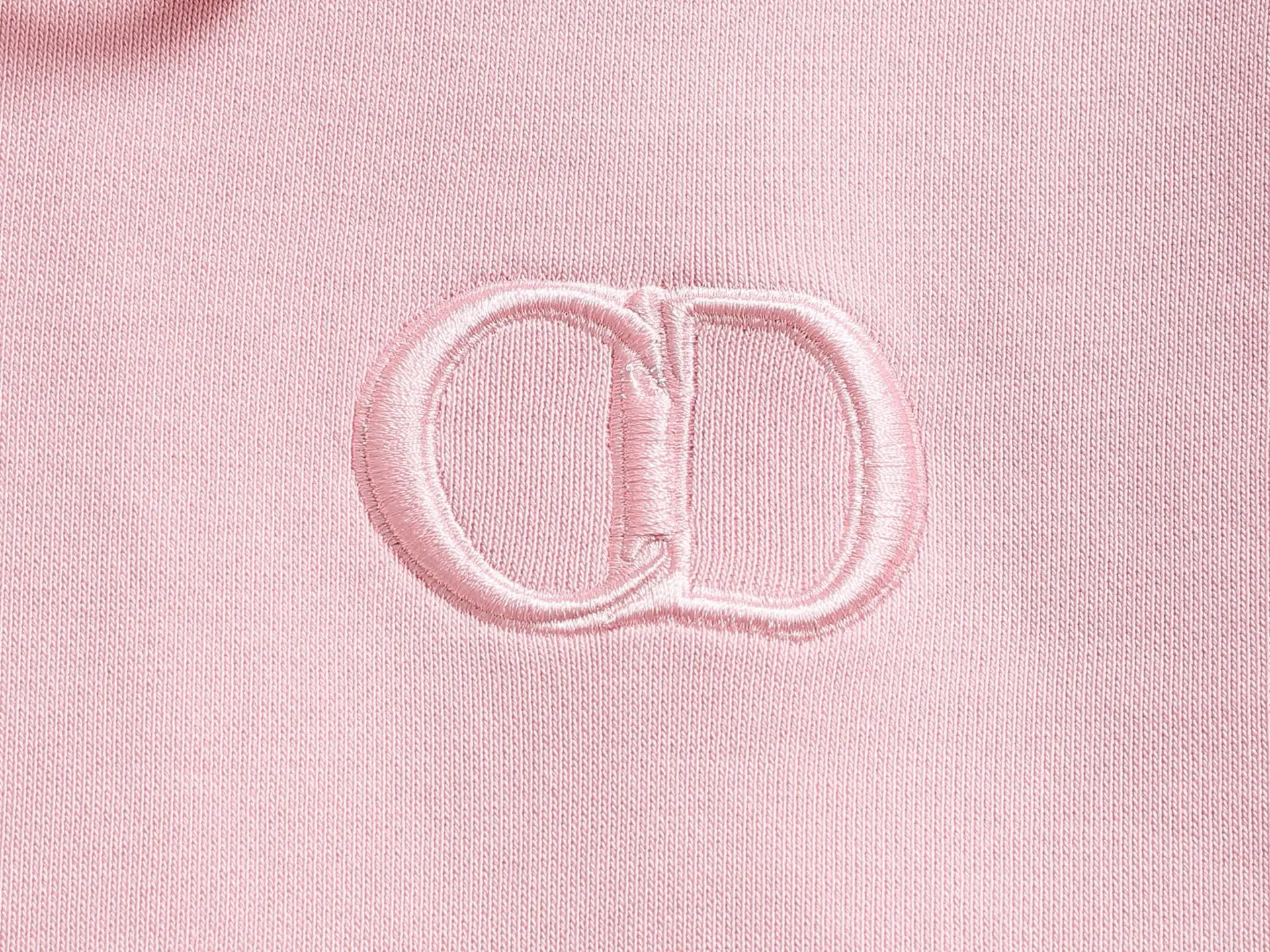 CD Icon Embroidered Cotton Hoodie D19021976 — view 6