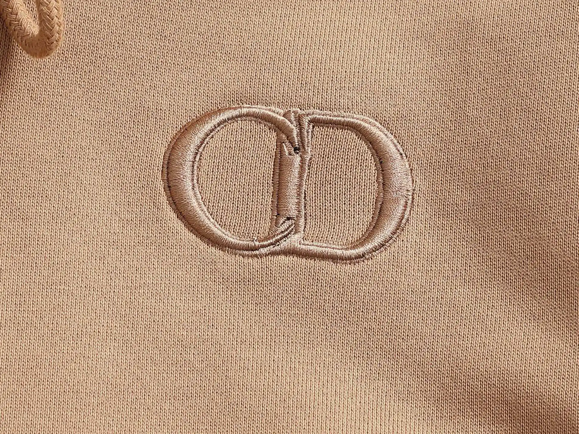 CD Icon Embroidered Cotton Hoodie D19021974 — view 6