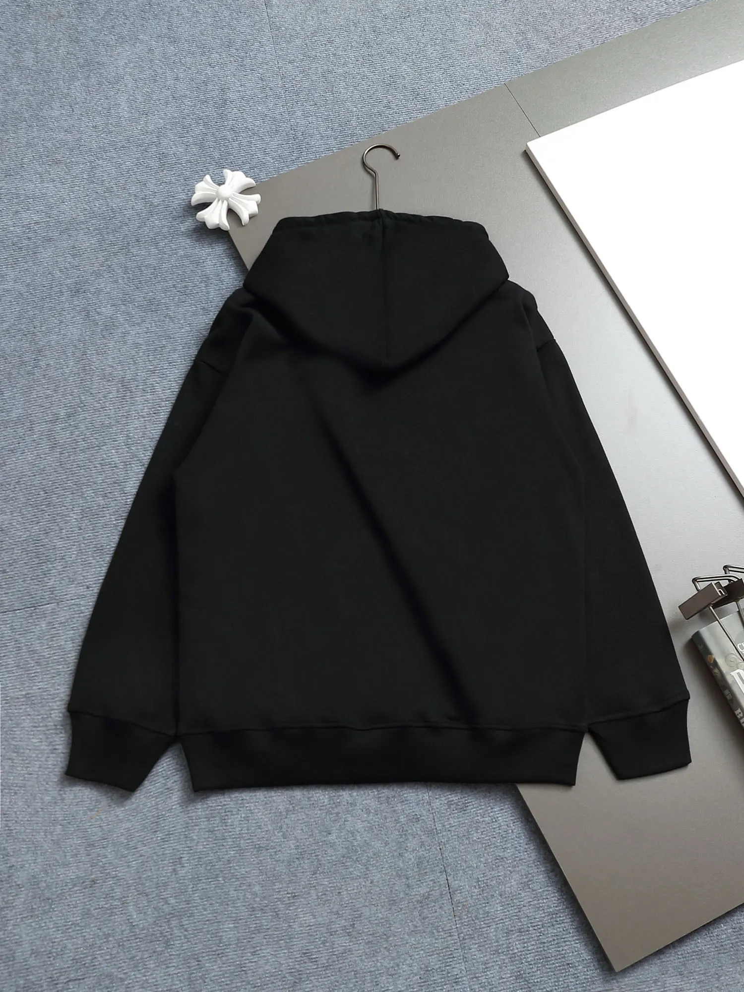 CD Icon Embroidered Cotton Hoodie D19021977 — view 2