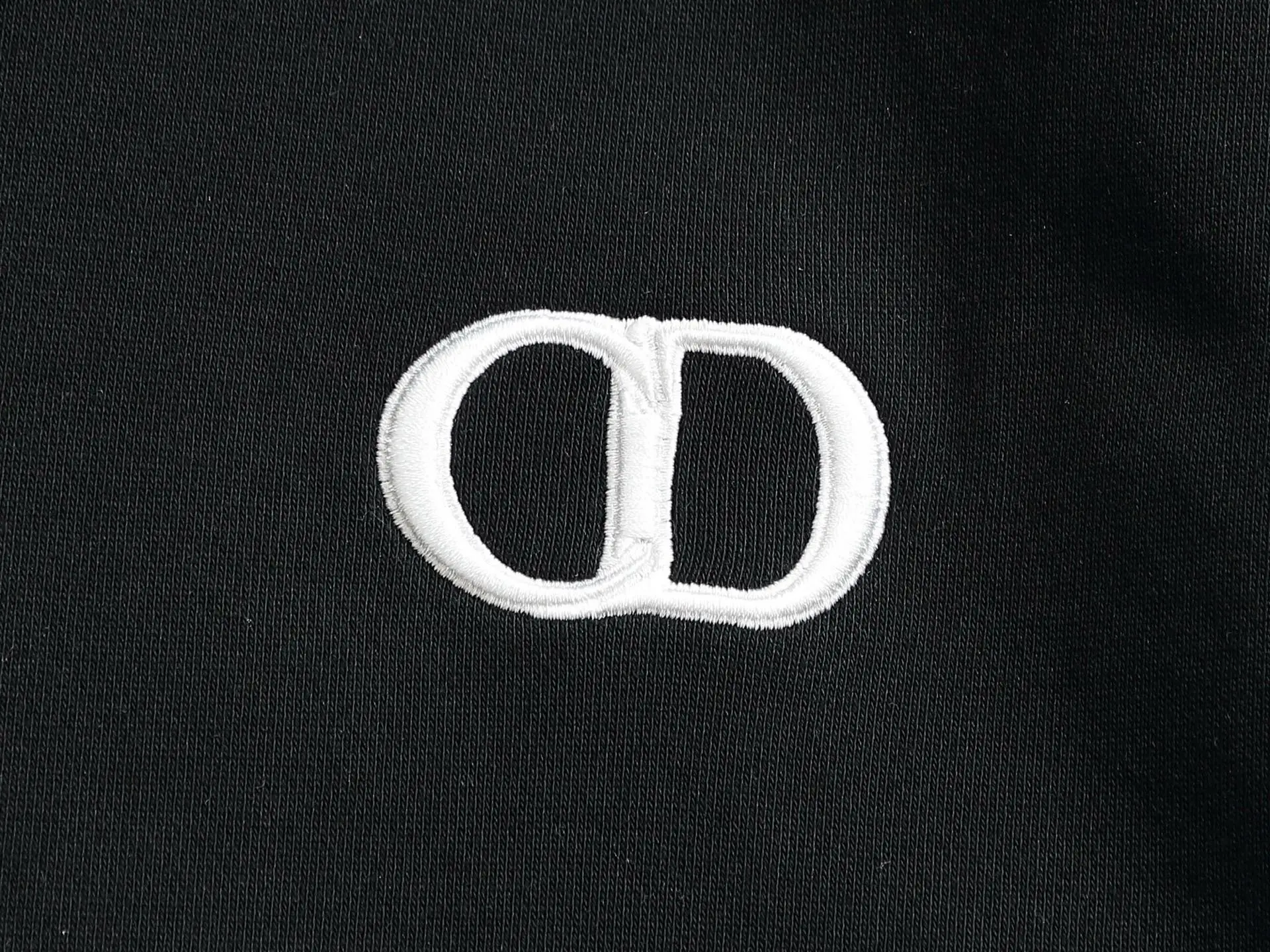 CD Icon Embroidered Cotton Hoodie D19021977 — view 6