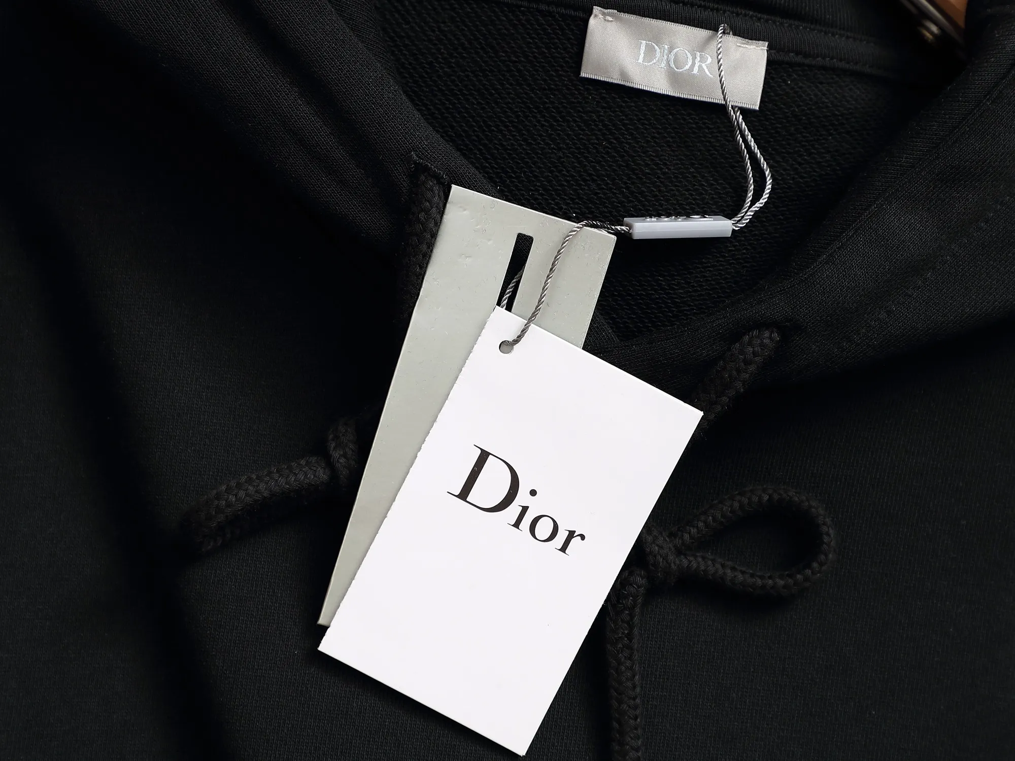 CD Icon Embroidered Cotton Hoodie D19021977 — view 7