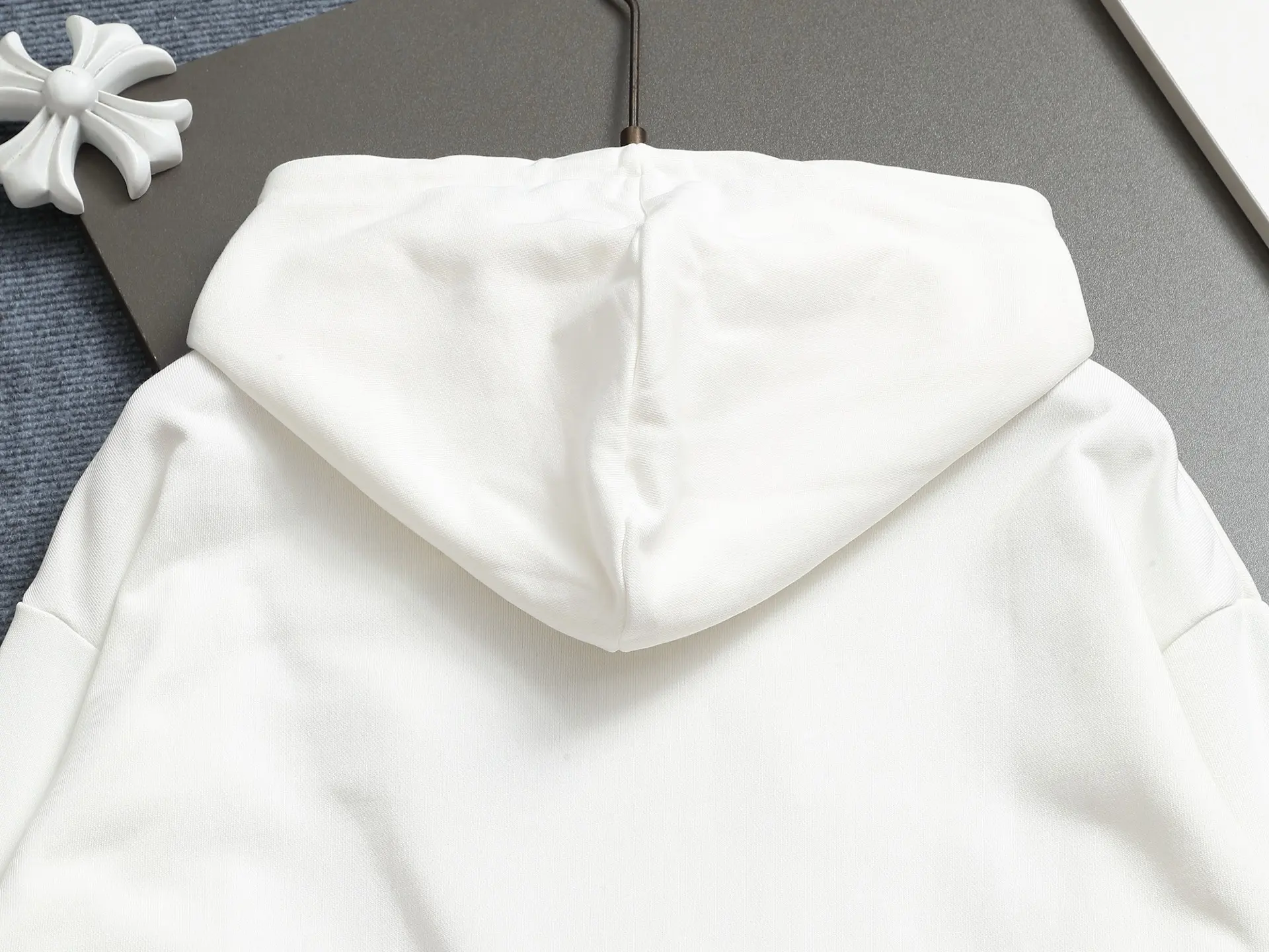 CD Icon Embroidered Cotton-Blend Hoodie D19021973 — view 11