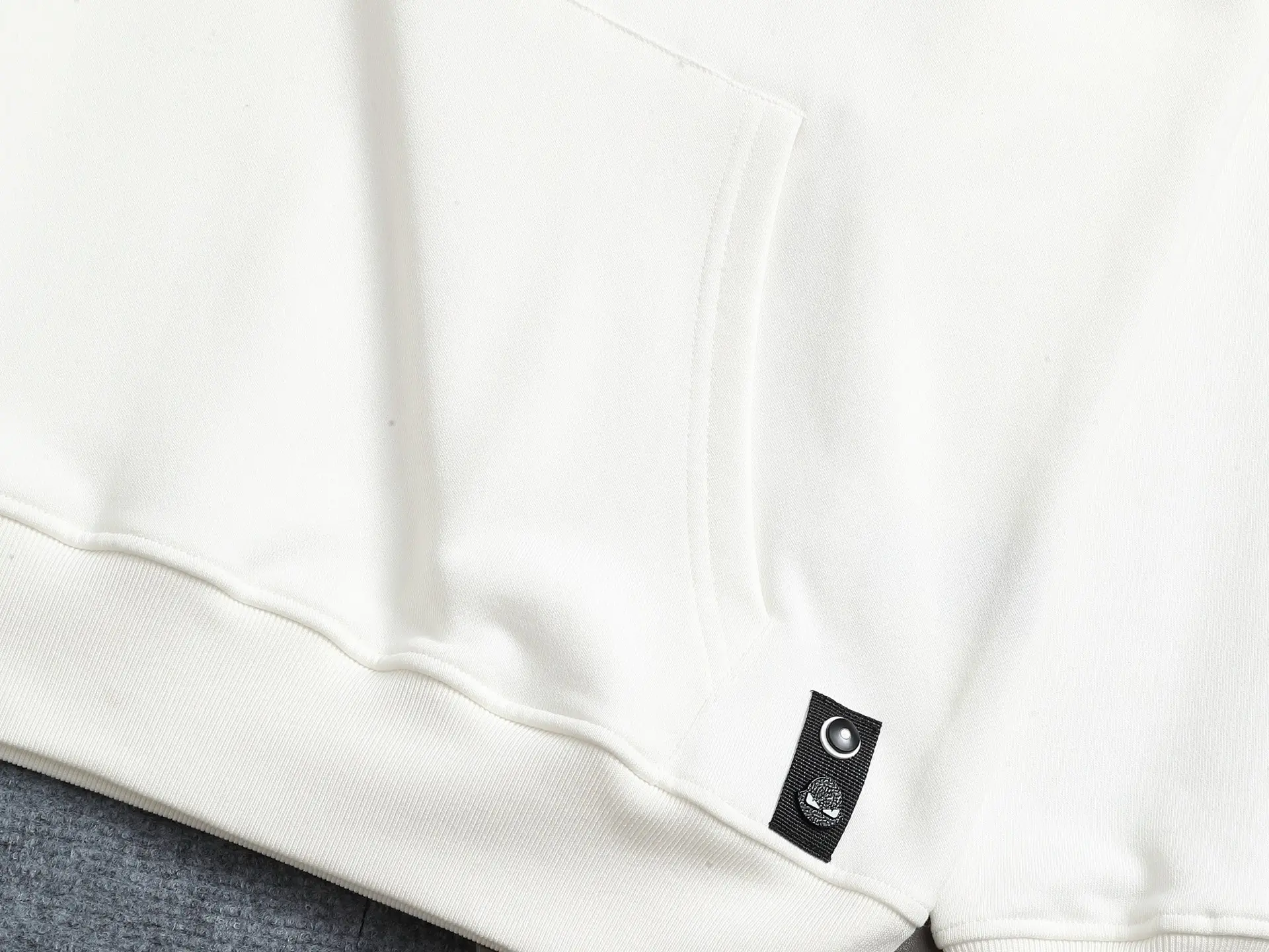 Logo Print Cotton-Blend Hoodie D19021966 — view 4