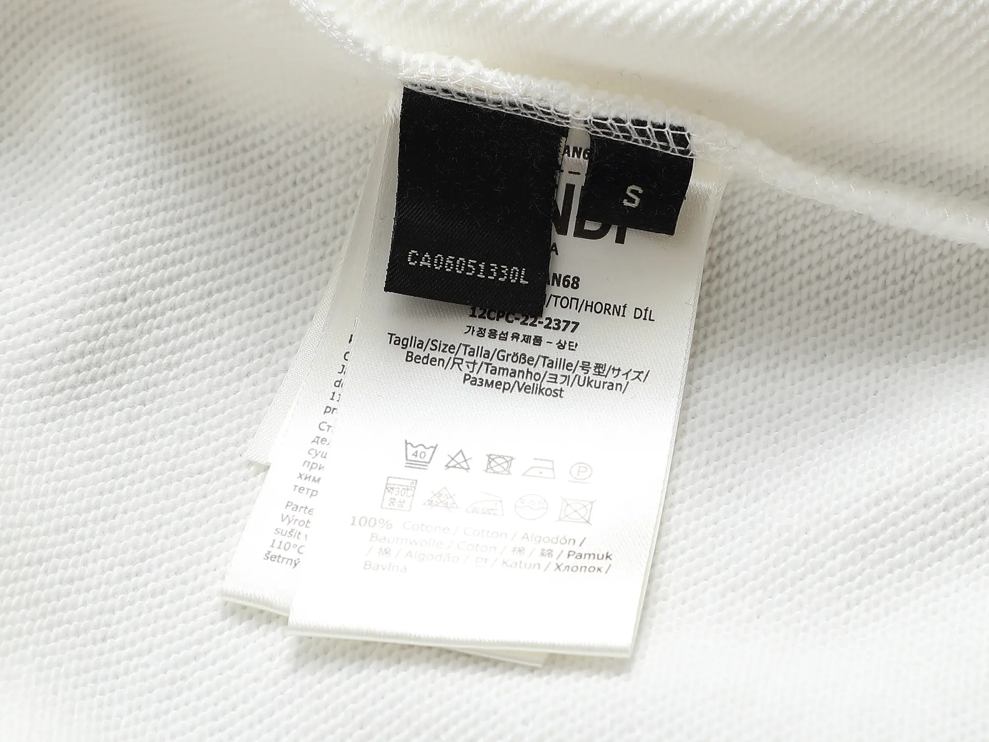 Logo Print Cotton-Blend Hoodie D19021966 — view 10